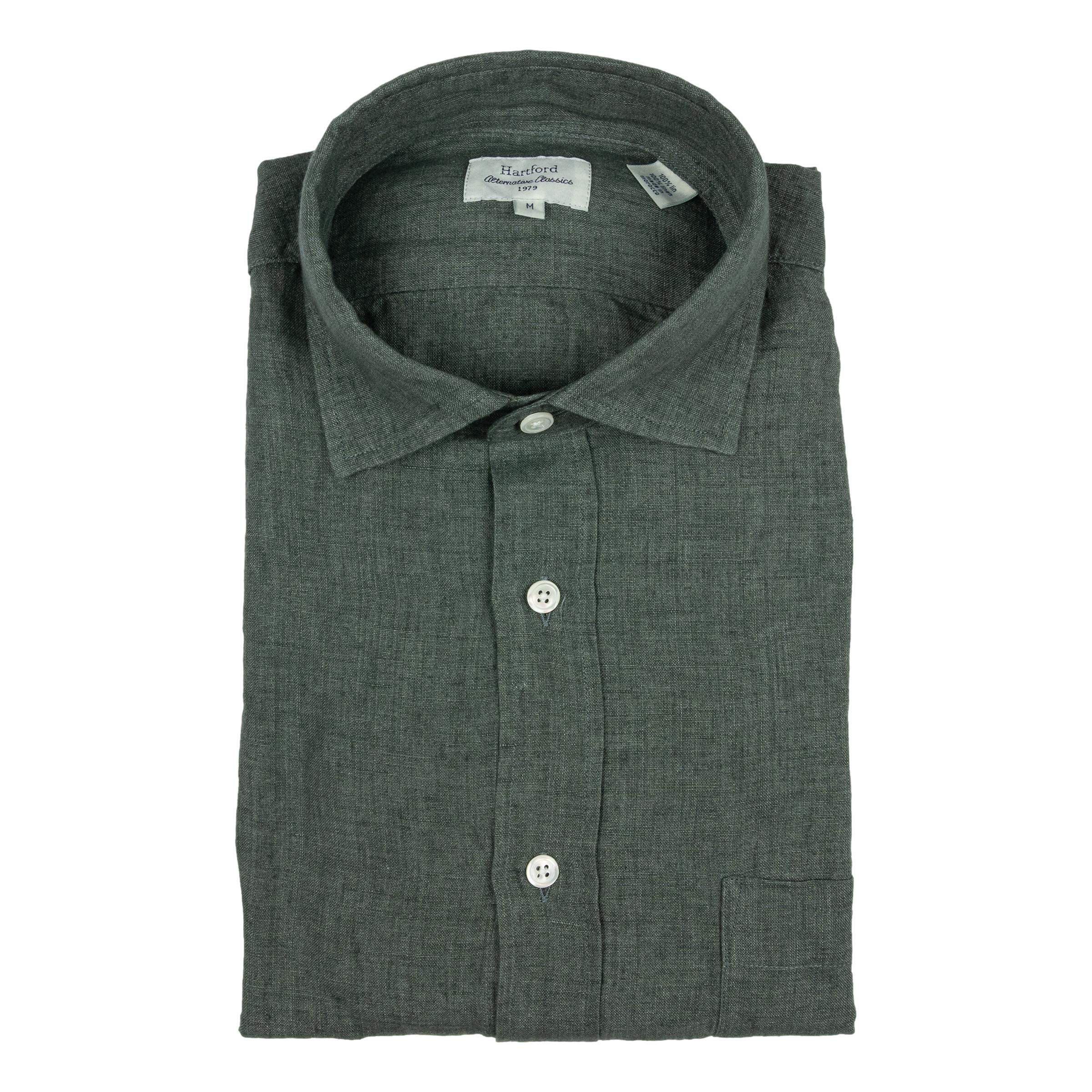 French Summer Linen Sport Shirt