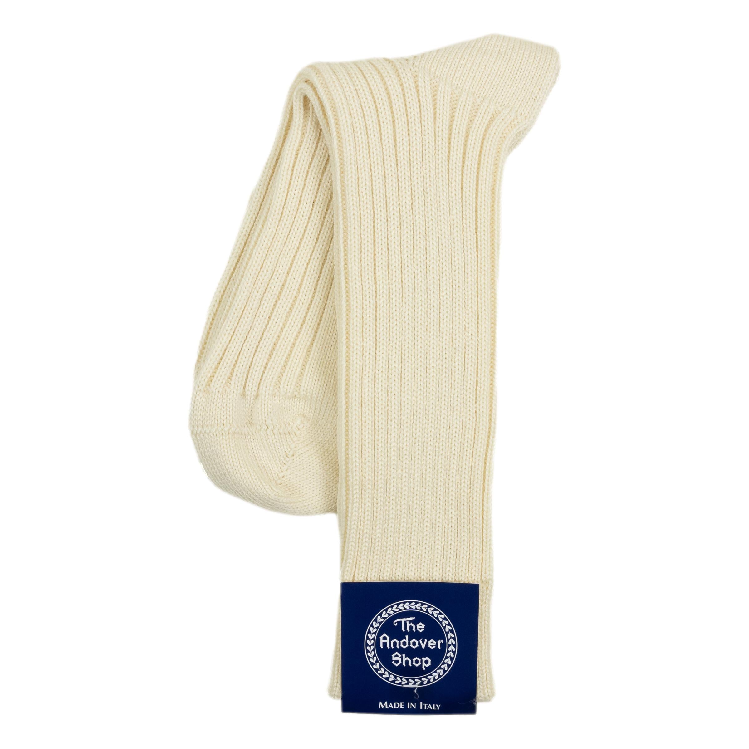 Mid-calf Ribbed Heavy Wool Socks