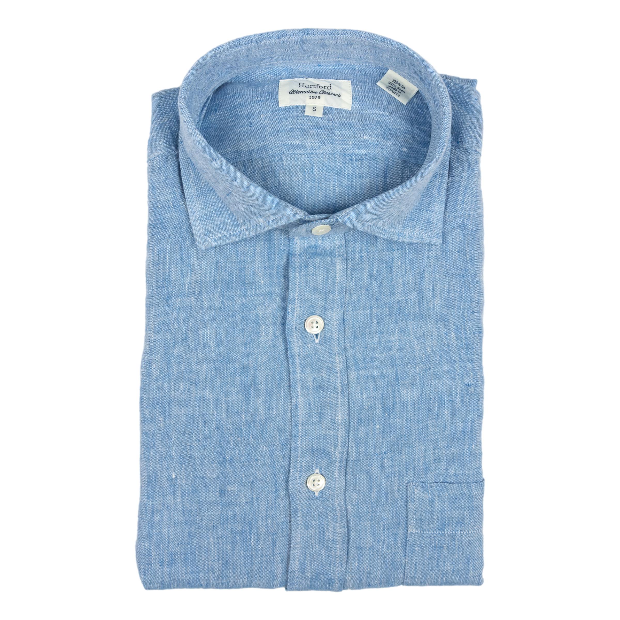 French Summer Linen Sport Shirt