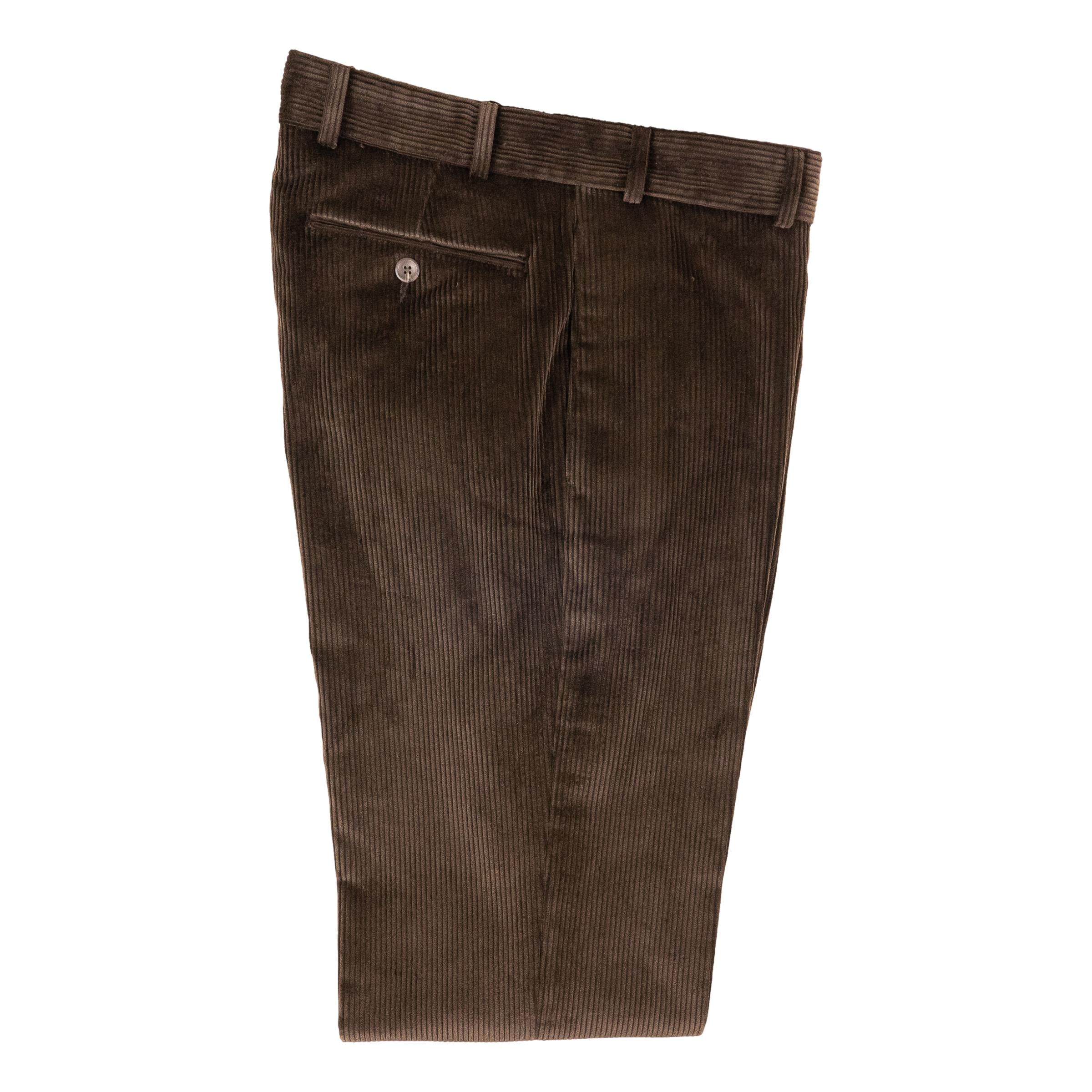 Corduroy Plain Front Trouser