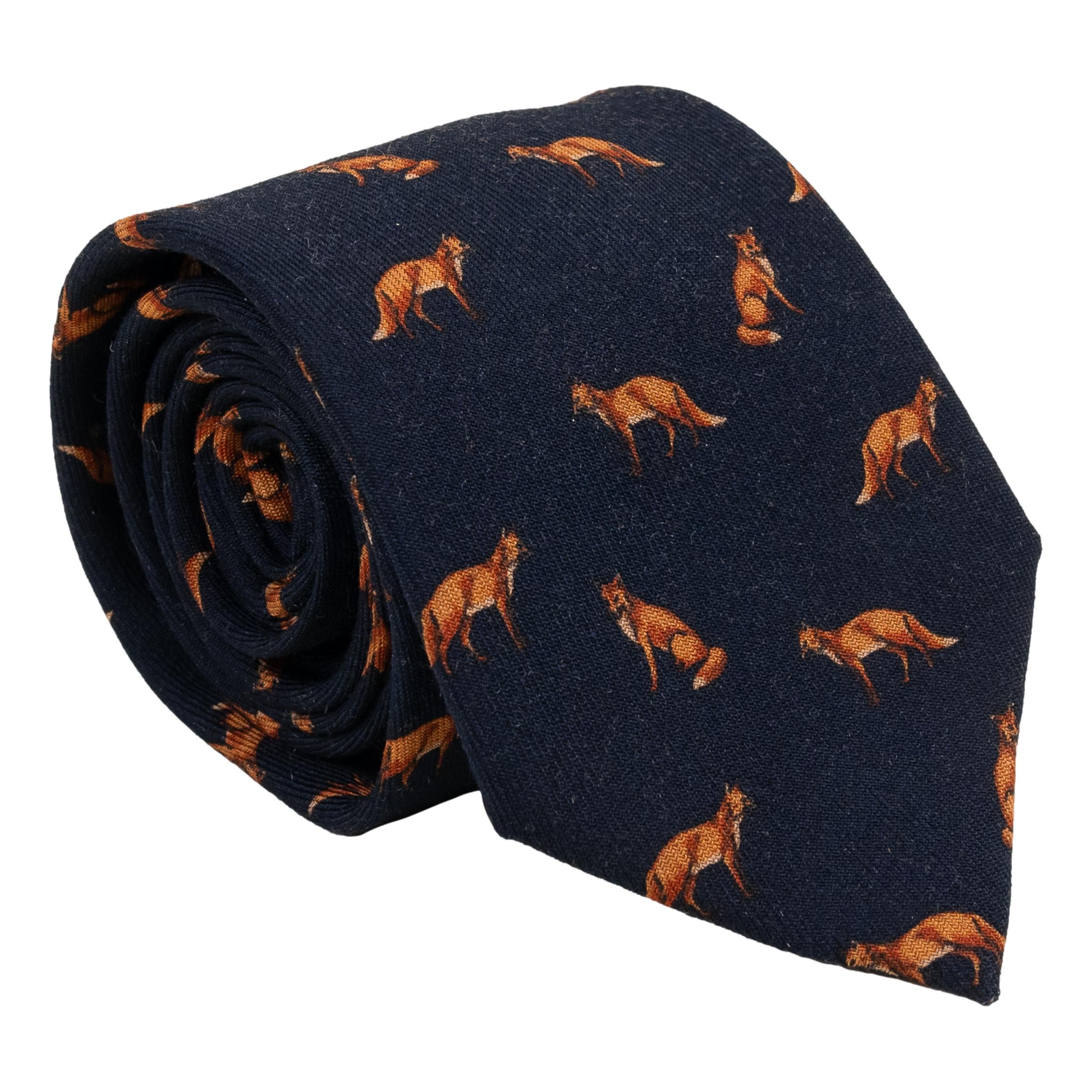 Fox Wool Tie