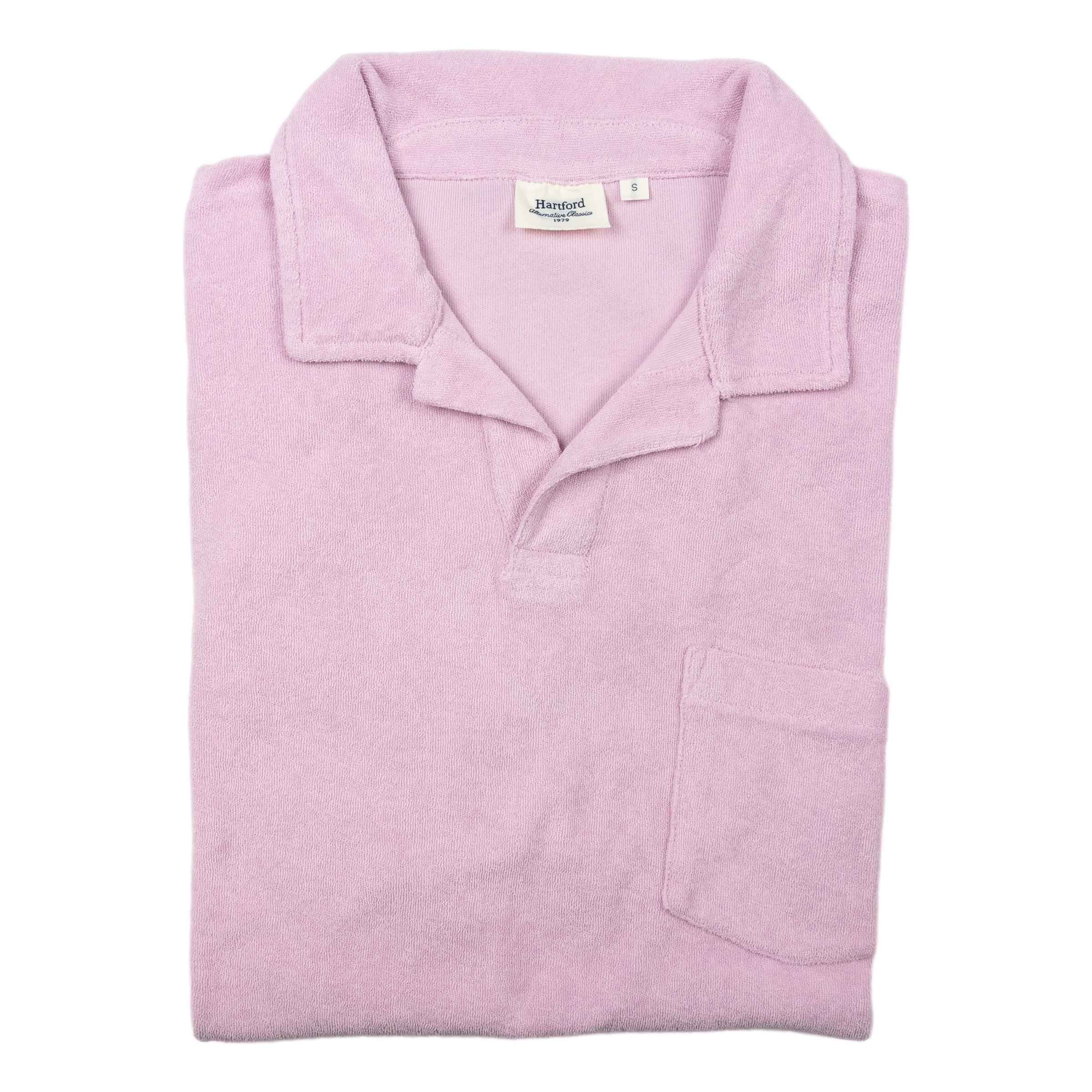 Terry Cotton Bouclette Polo Shirt