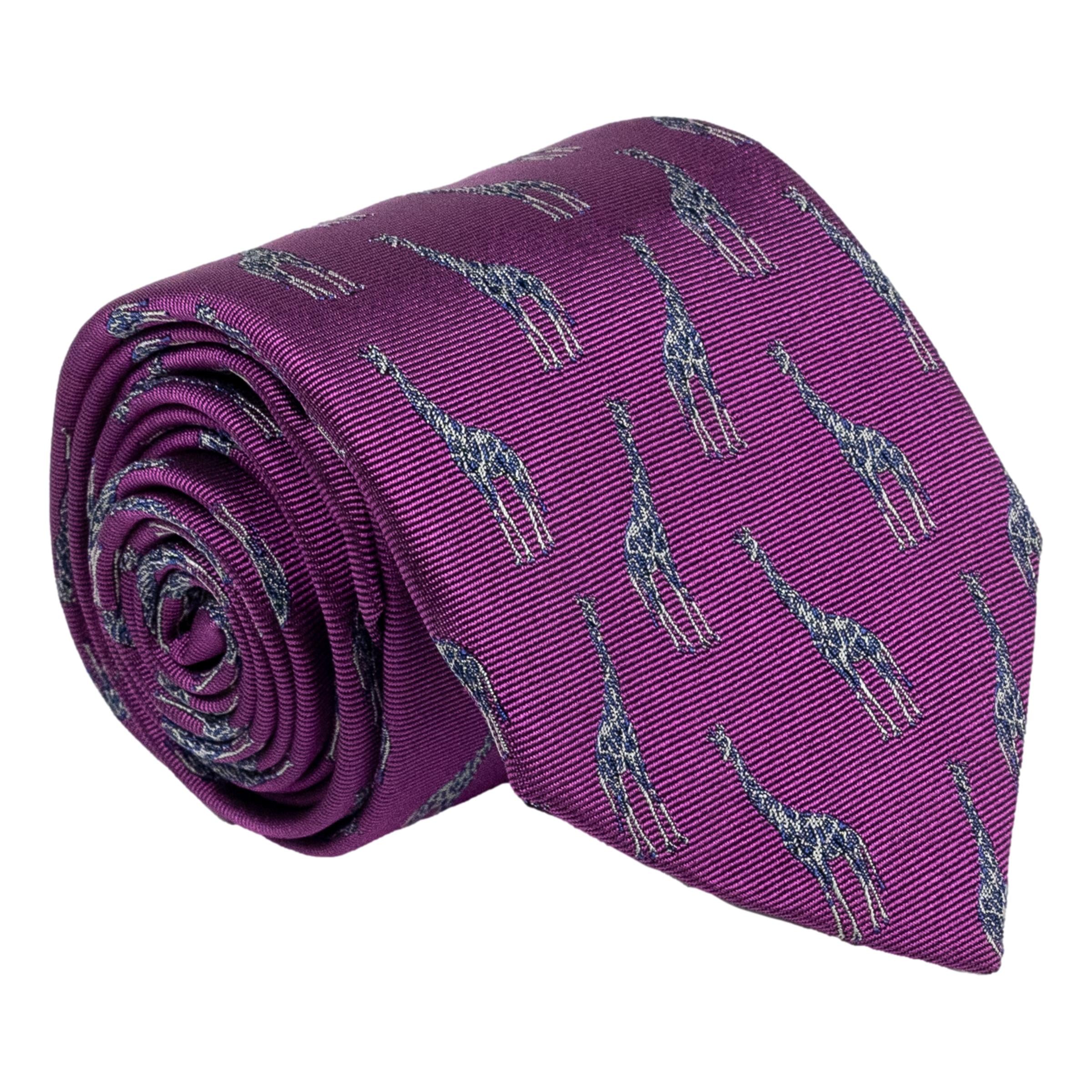 Giraffe Silk Tie