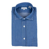 Indigo Dyed Cotton Sport Shirt