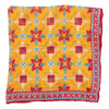 Kaleidoscope Linen and Silk Pocket Square