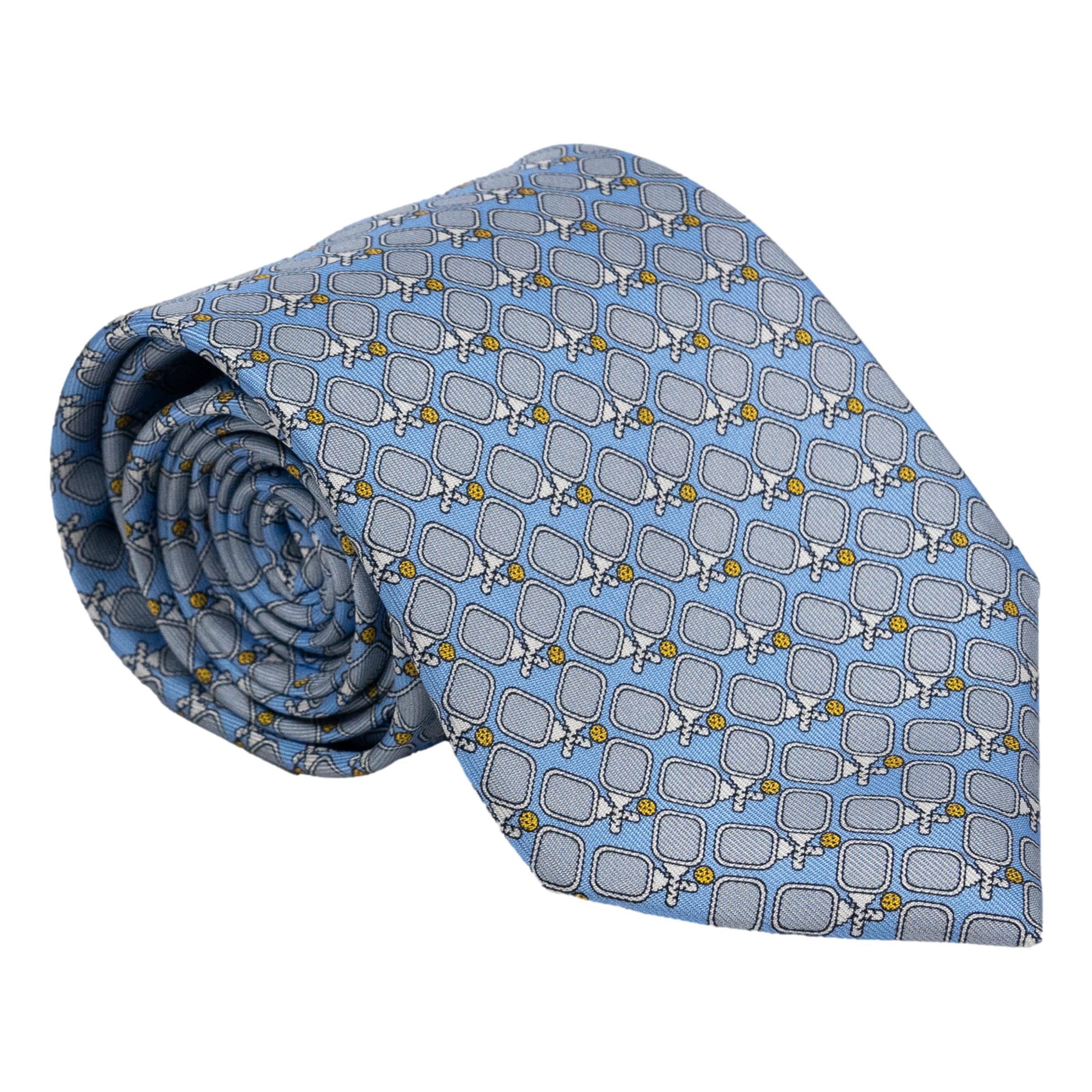 Pickleball Silk Tie