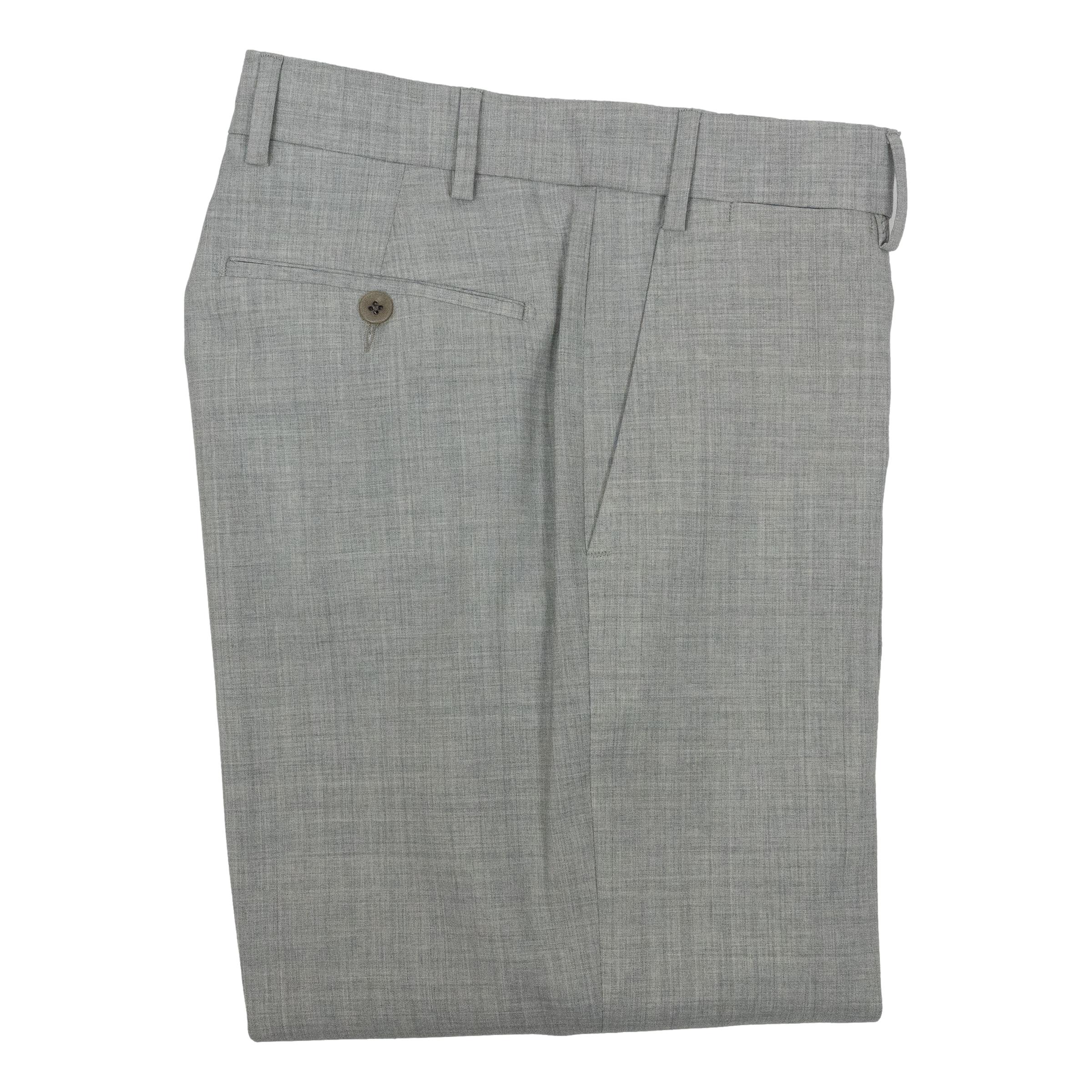 100% Wool Drago Modern Fit Plain Front Dress Trouser