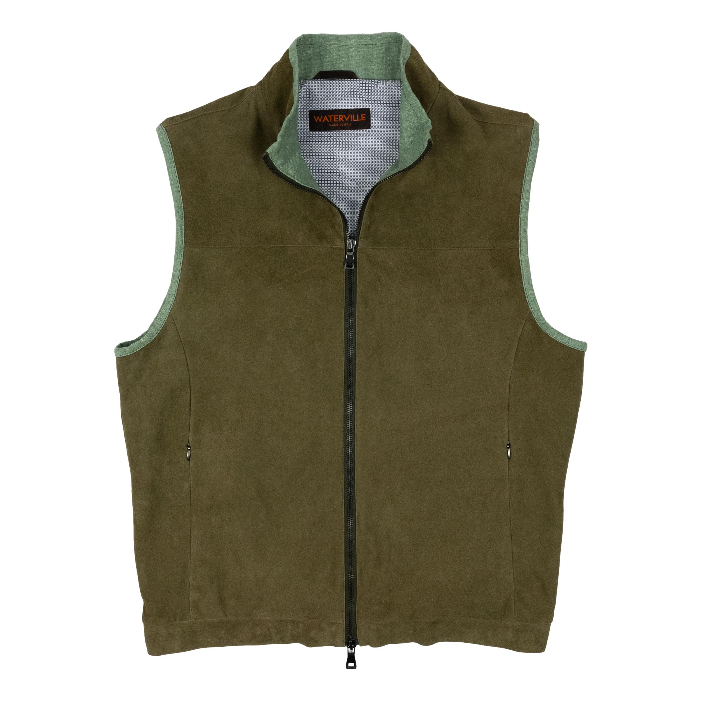 Loden Suede Waterville Vest