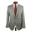 Lovat Blue Mix Herringbone and Barley Corn Wool Sport Coat