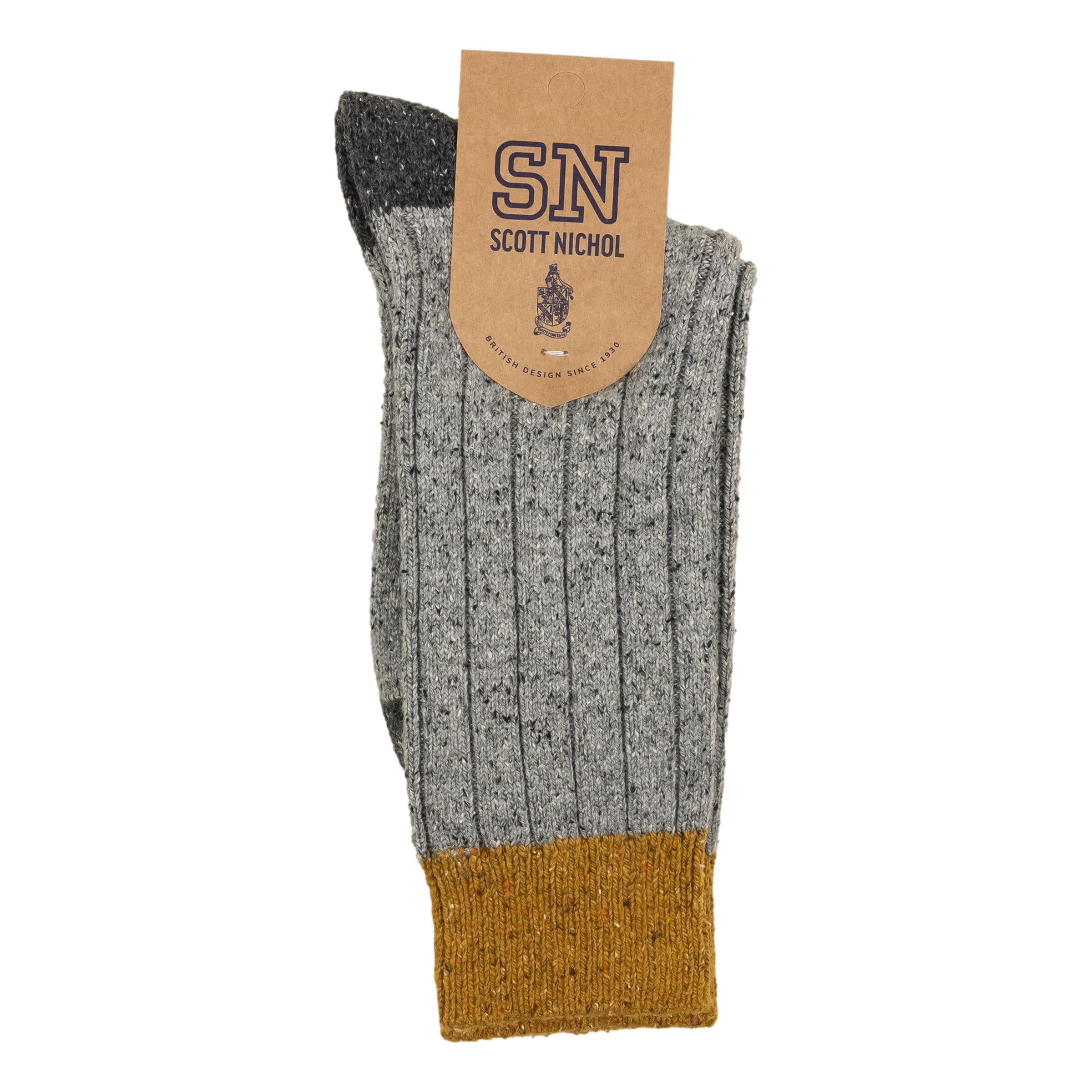 Thornham 6 x 2 Ribbed Heavy Wool Socks