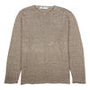 Natural Marl Linen Crew Neck Sweater