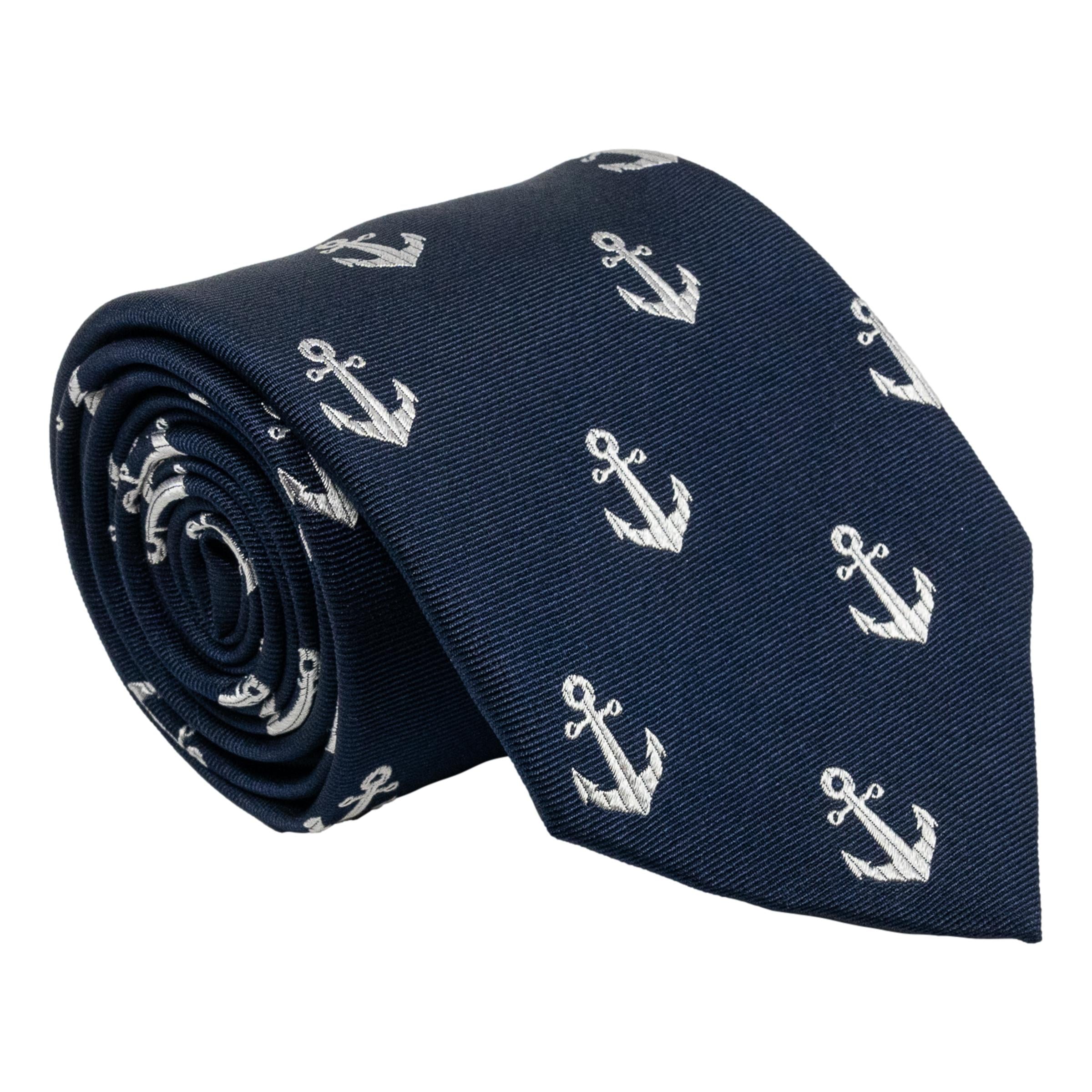 Anchor Silk Tie