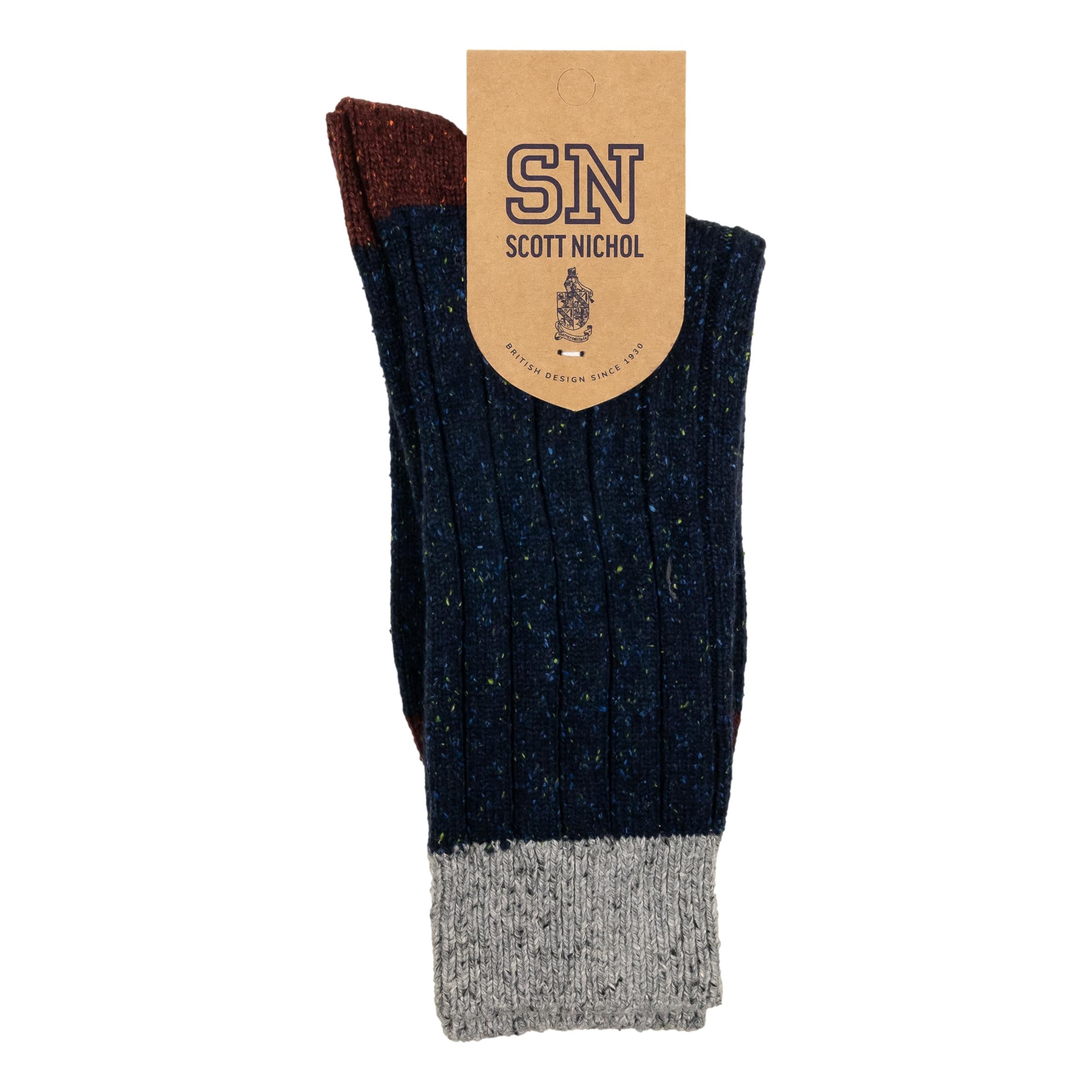 Thornham 6 x 2 Ribbed Heavy Wool Socks