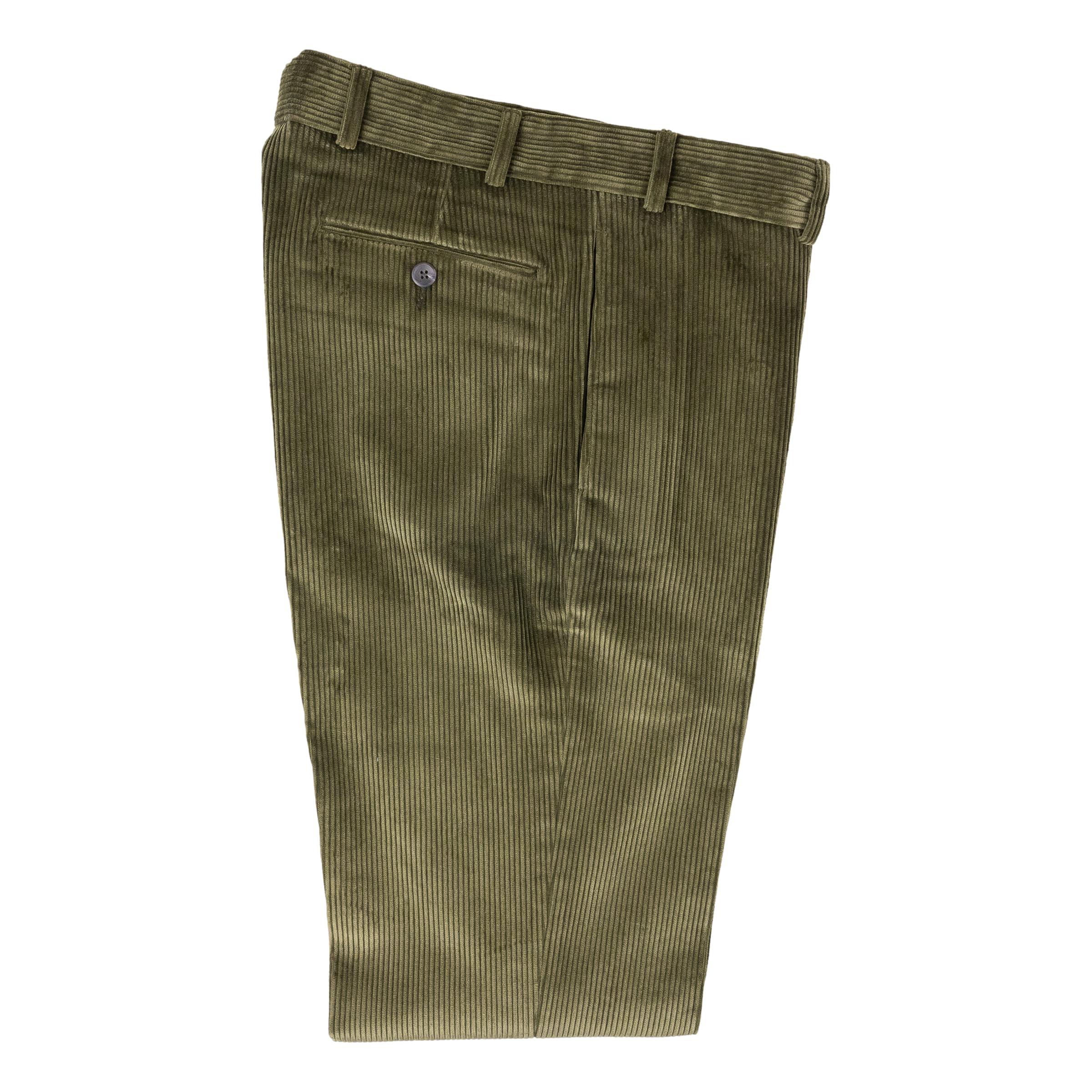 Corduroy Plain Front Trouser