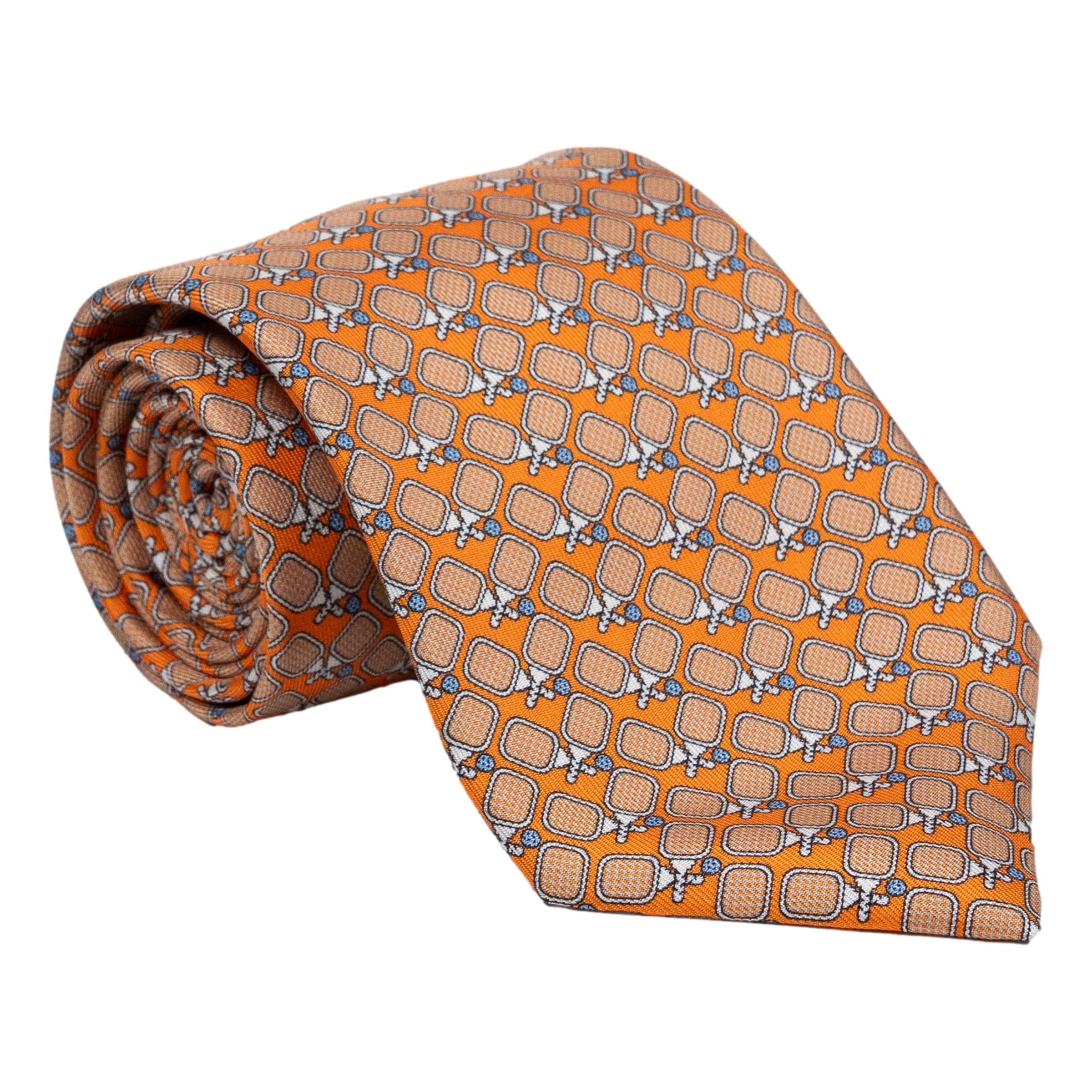 Pickleball Silk Tie