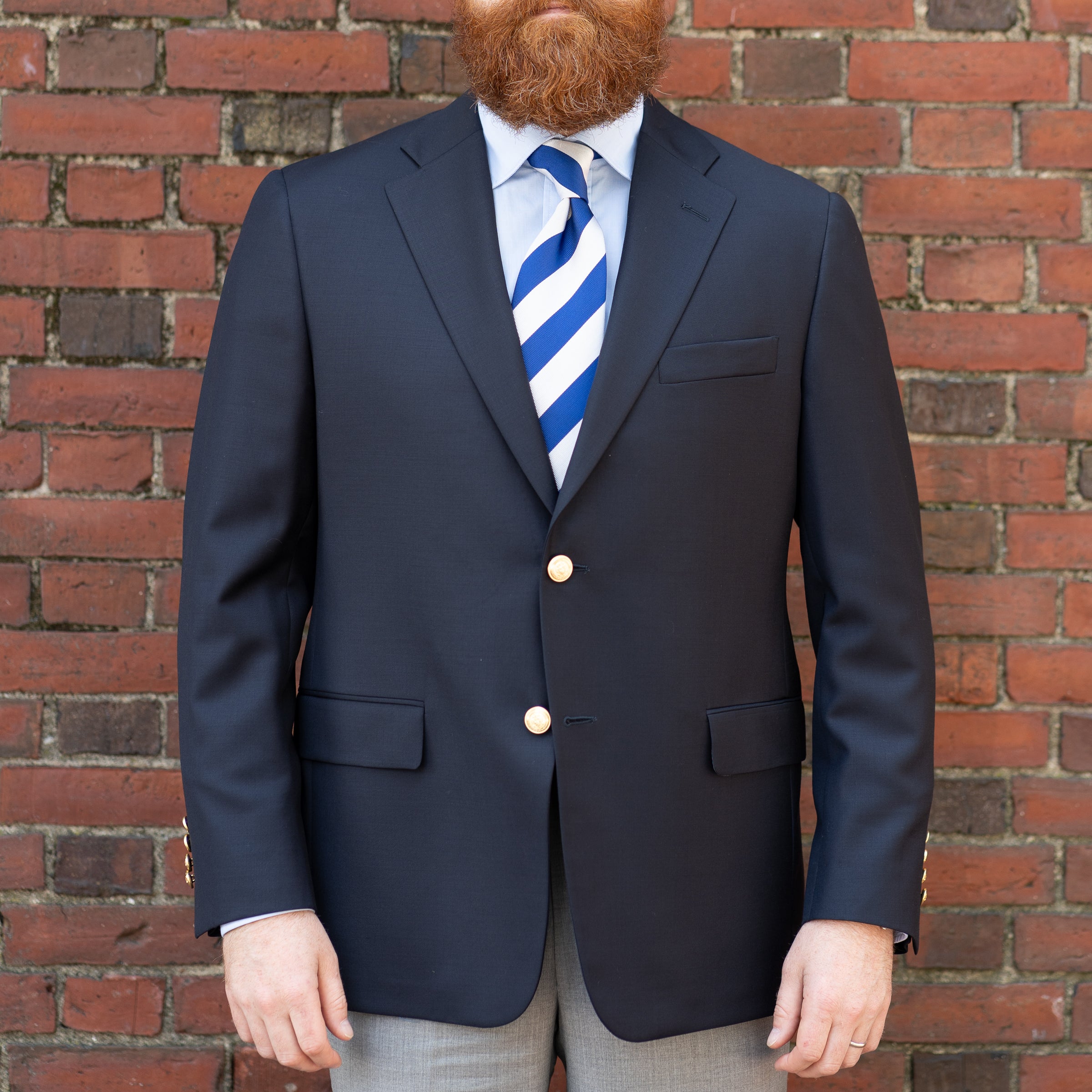 Navy Blue Huber Blazer