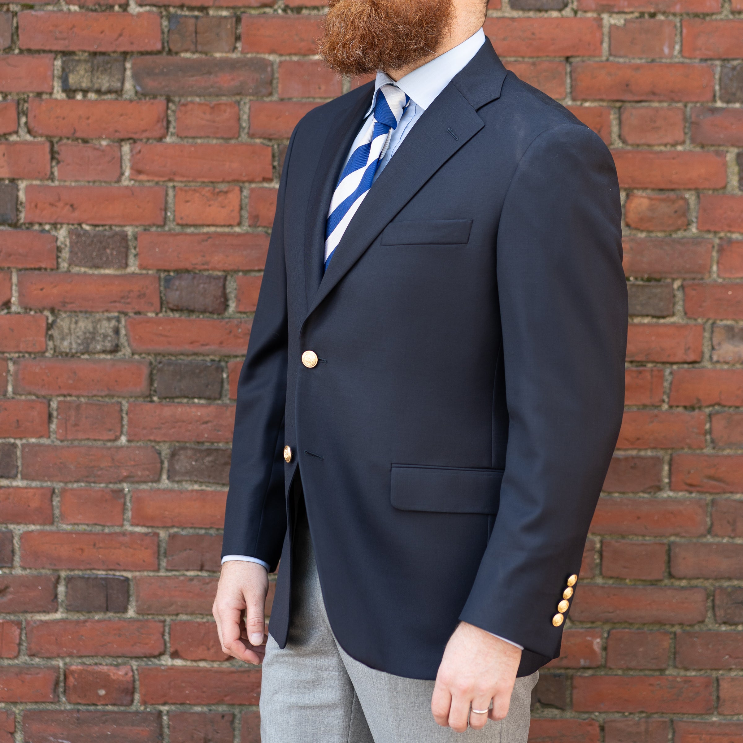 Navy Blue Huber Blazer