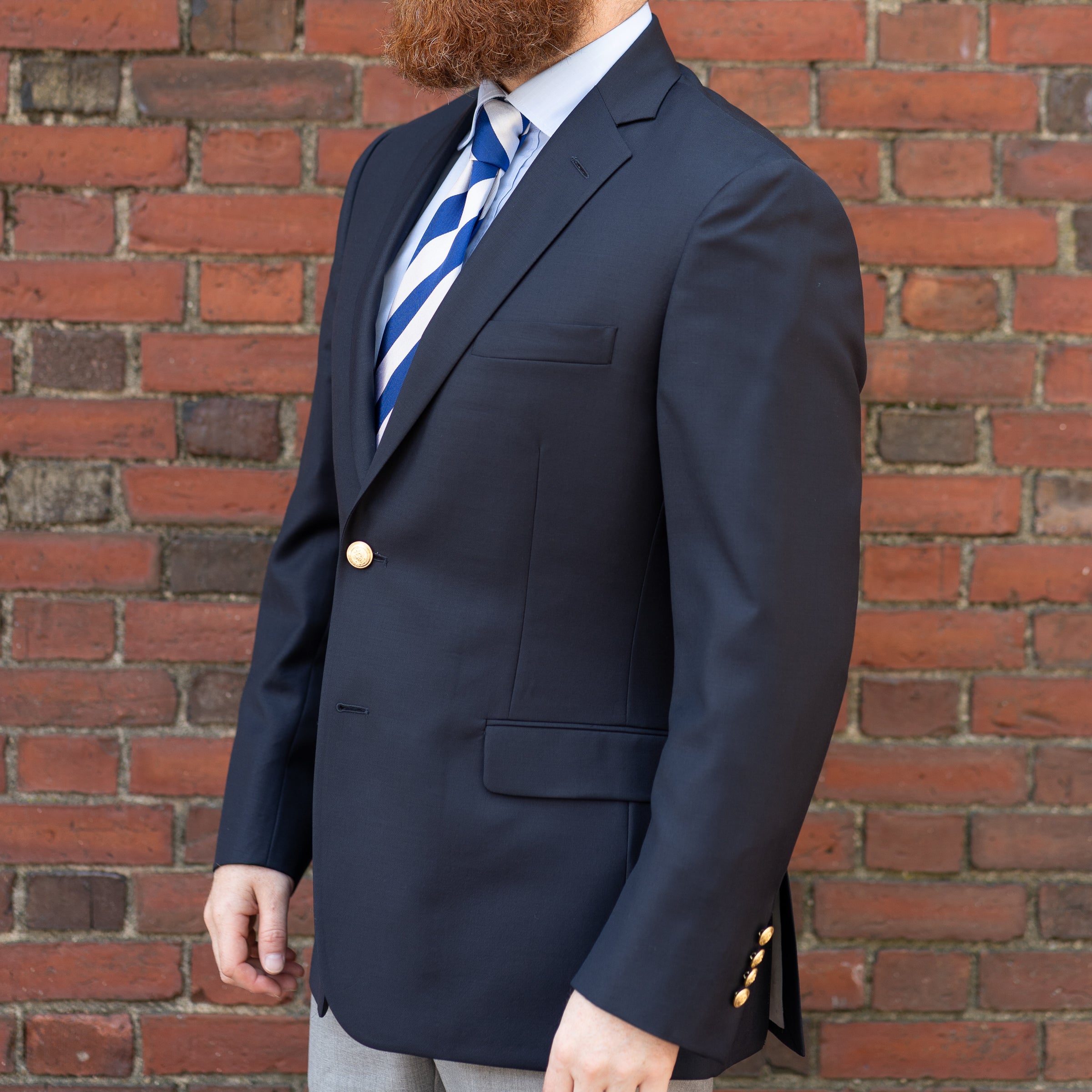 Navy Blue Sutton Blazer