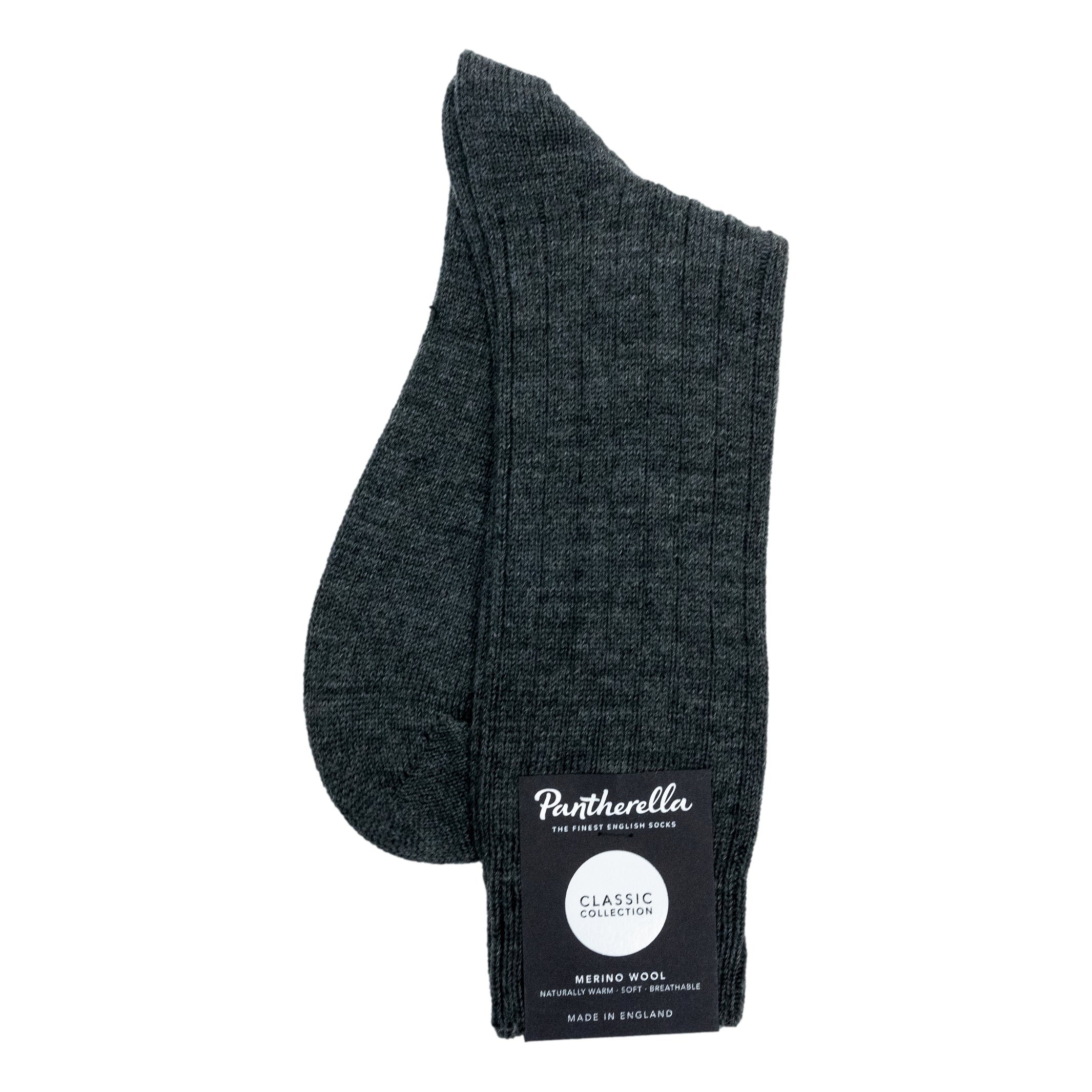 Packington 5x1 Rib Merino Wool Socks