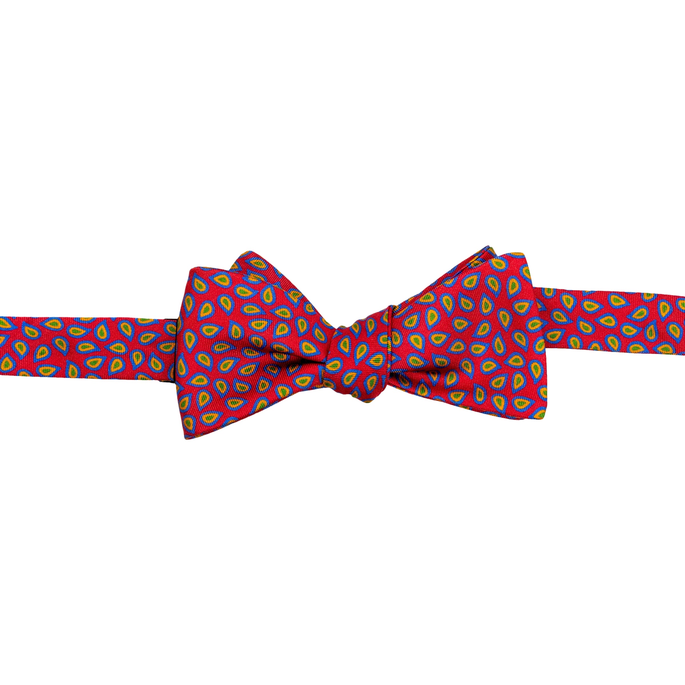 Printed Paisley Bow Tie