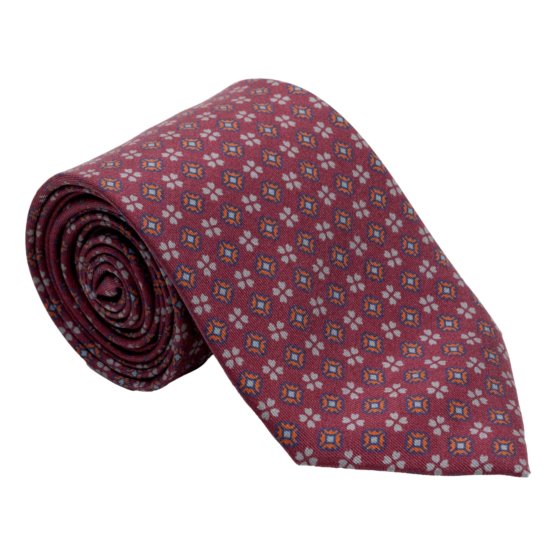 Arcuri Motif Silk Tie