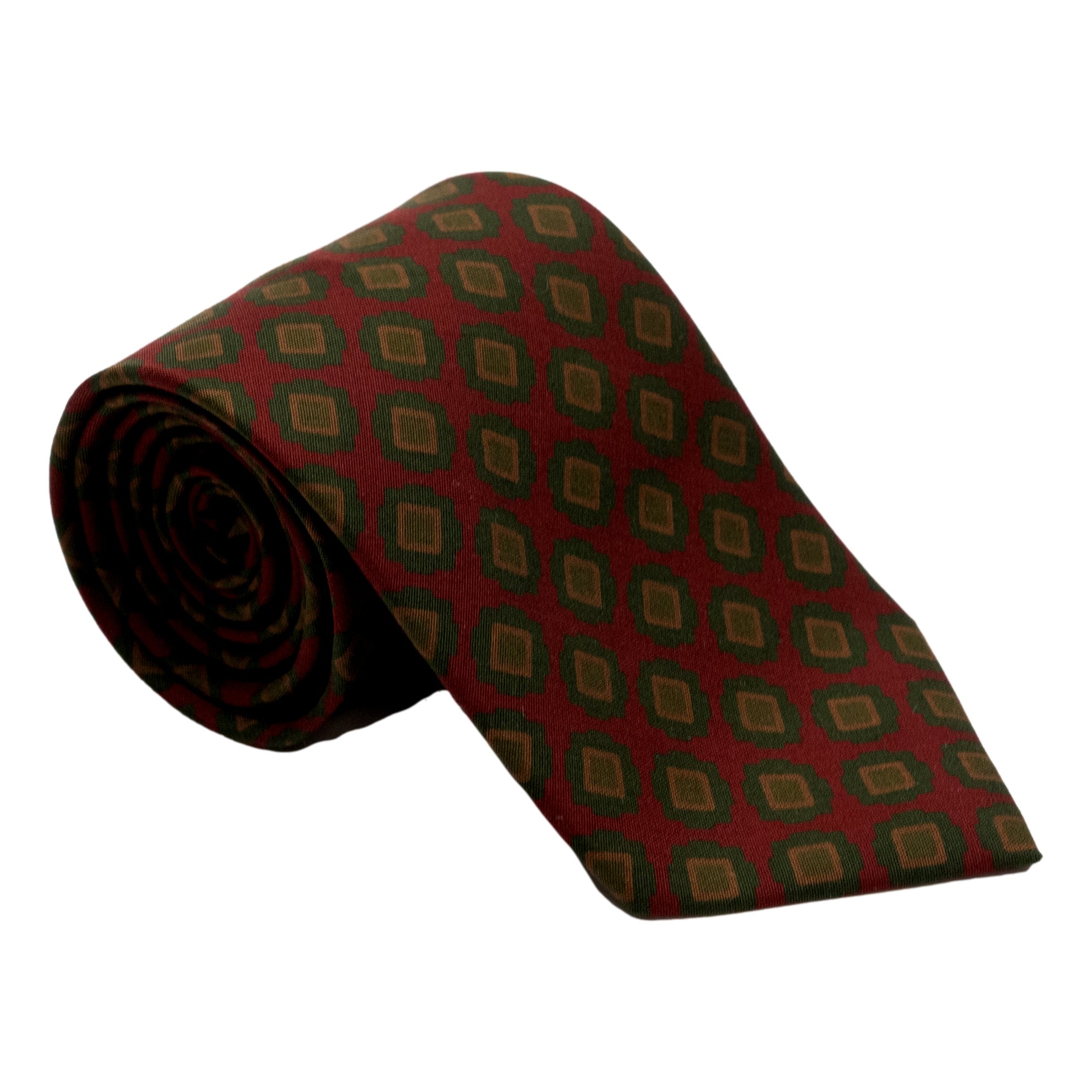 Florencia Shield Motif Silk Tie