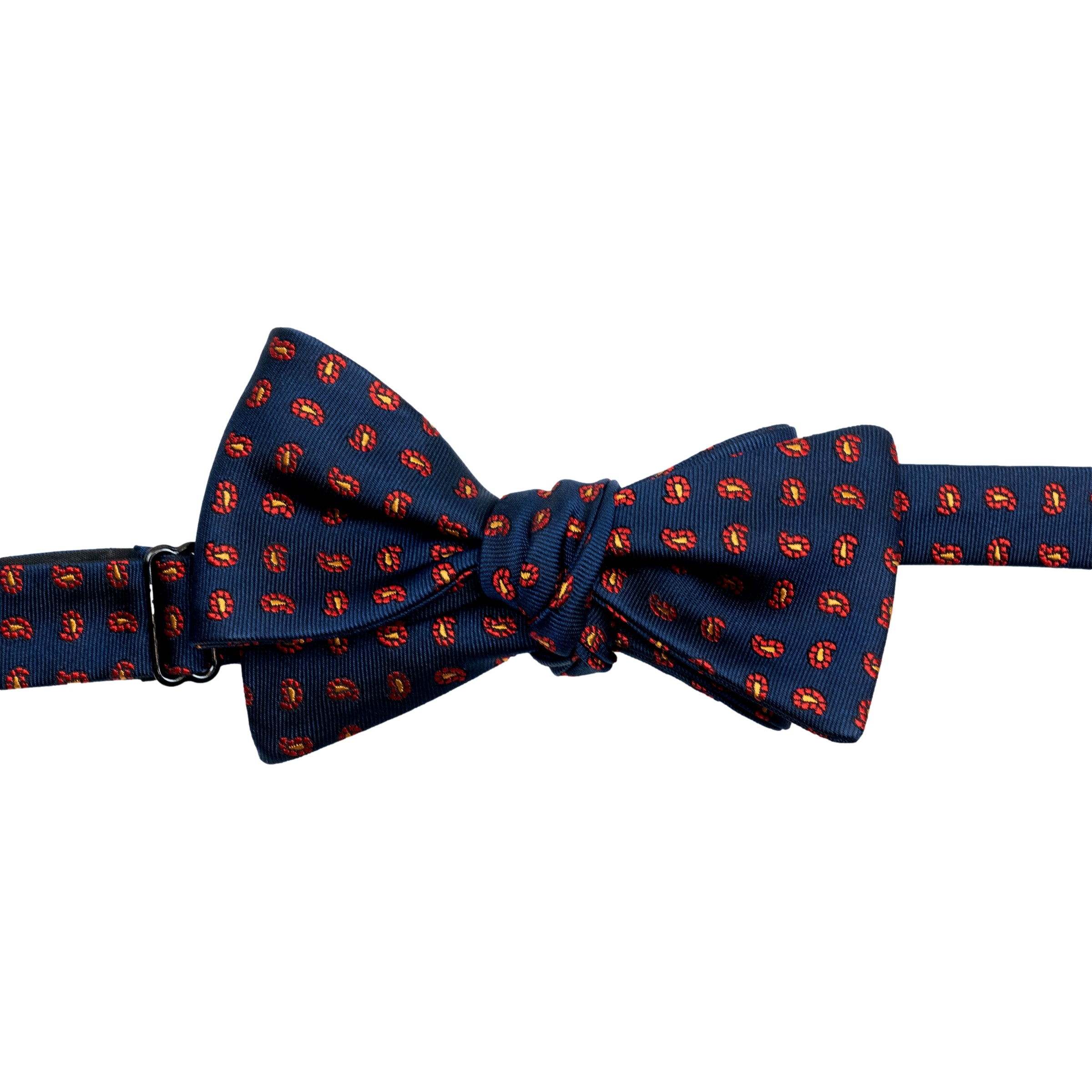 Woven Paisley Bow Tie