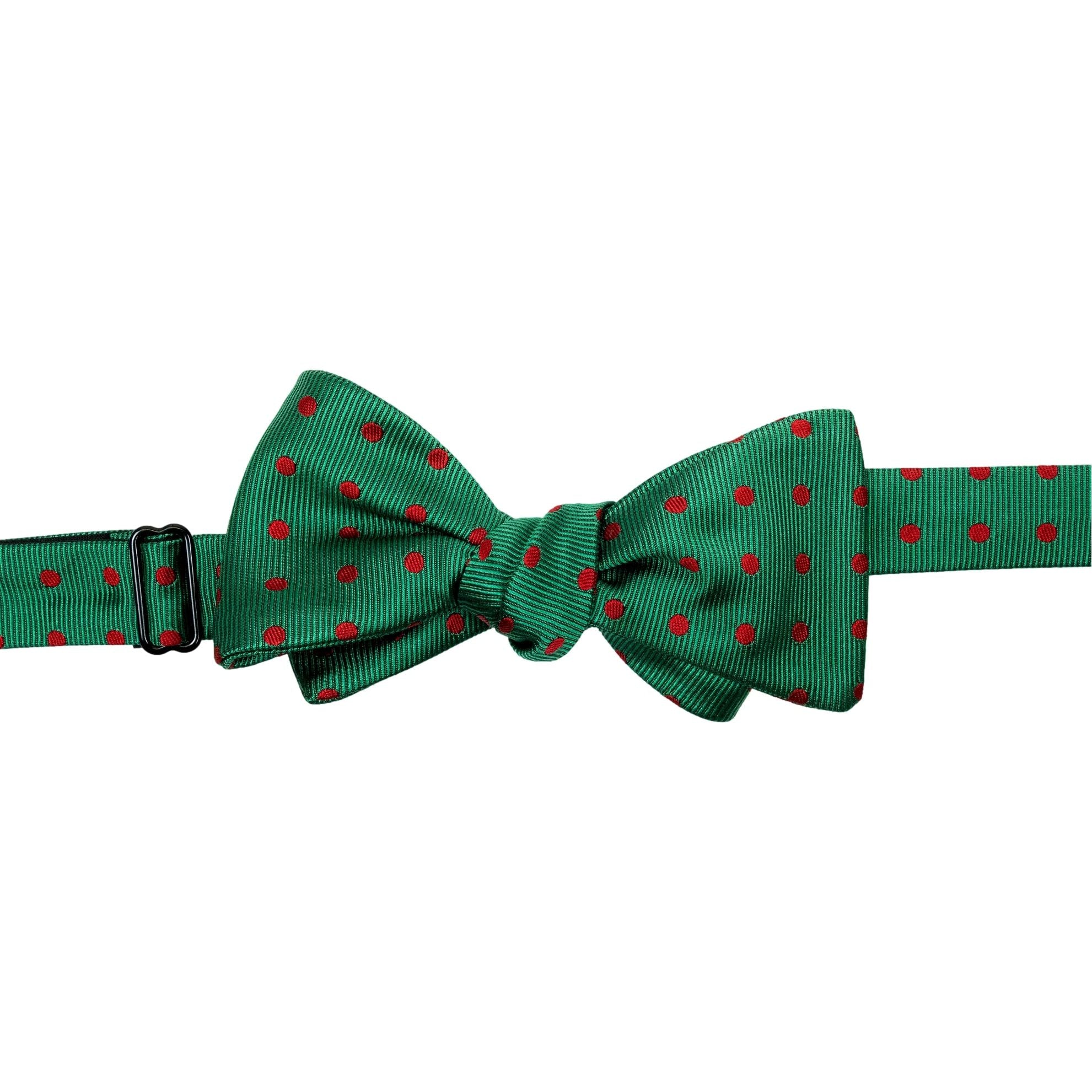 Christmas Polka Dot Bow Tie