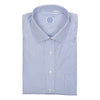 Light Blue Stripe Spread Collar Dress Shirt