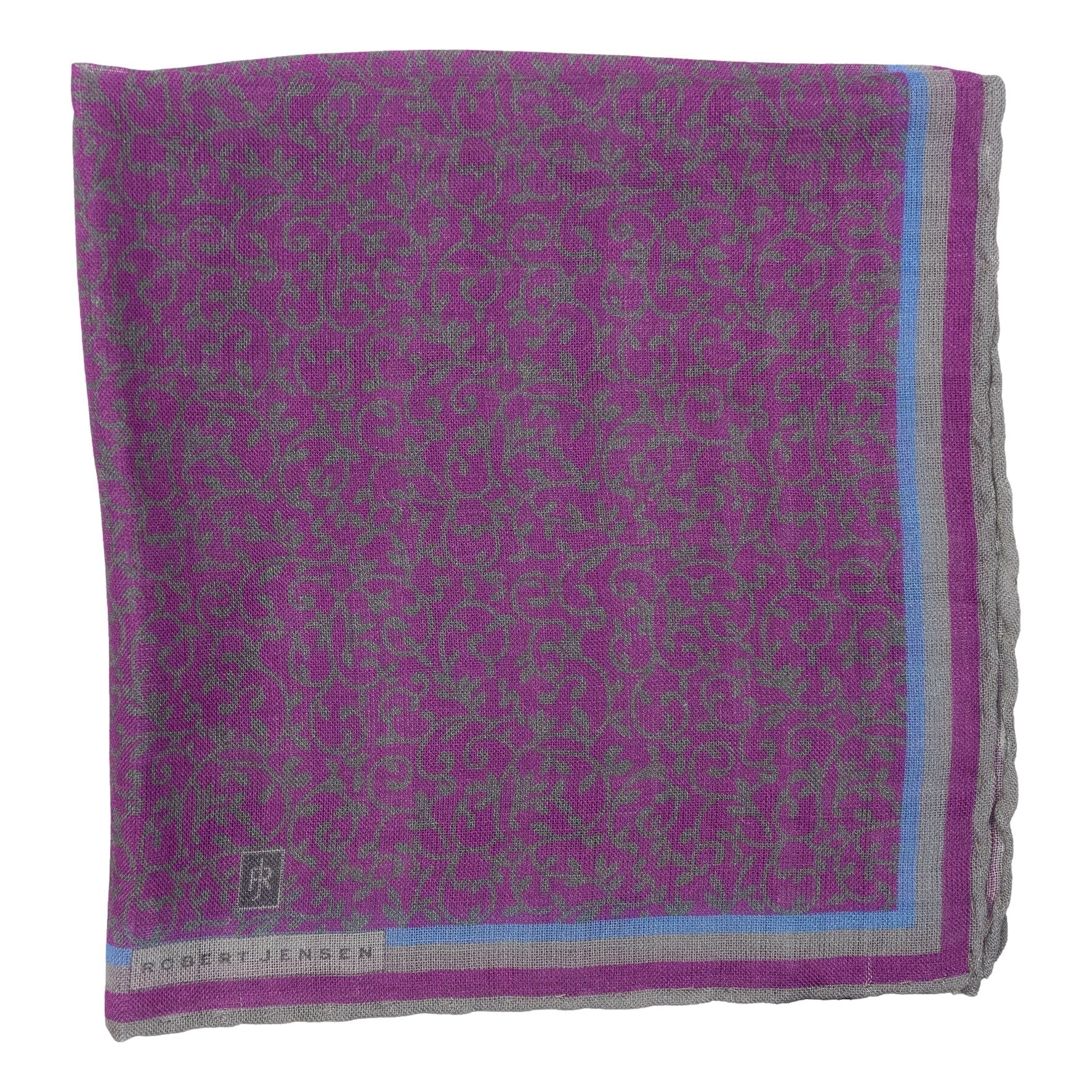 Livorno Wool and Silk Pocket Square