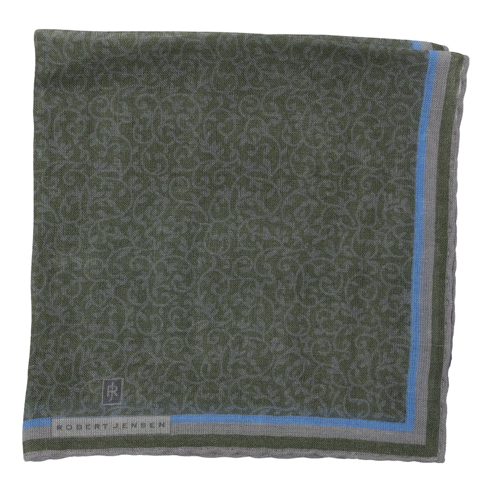 Livorno Wool and Silk Pocket Square