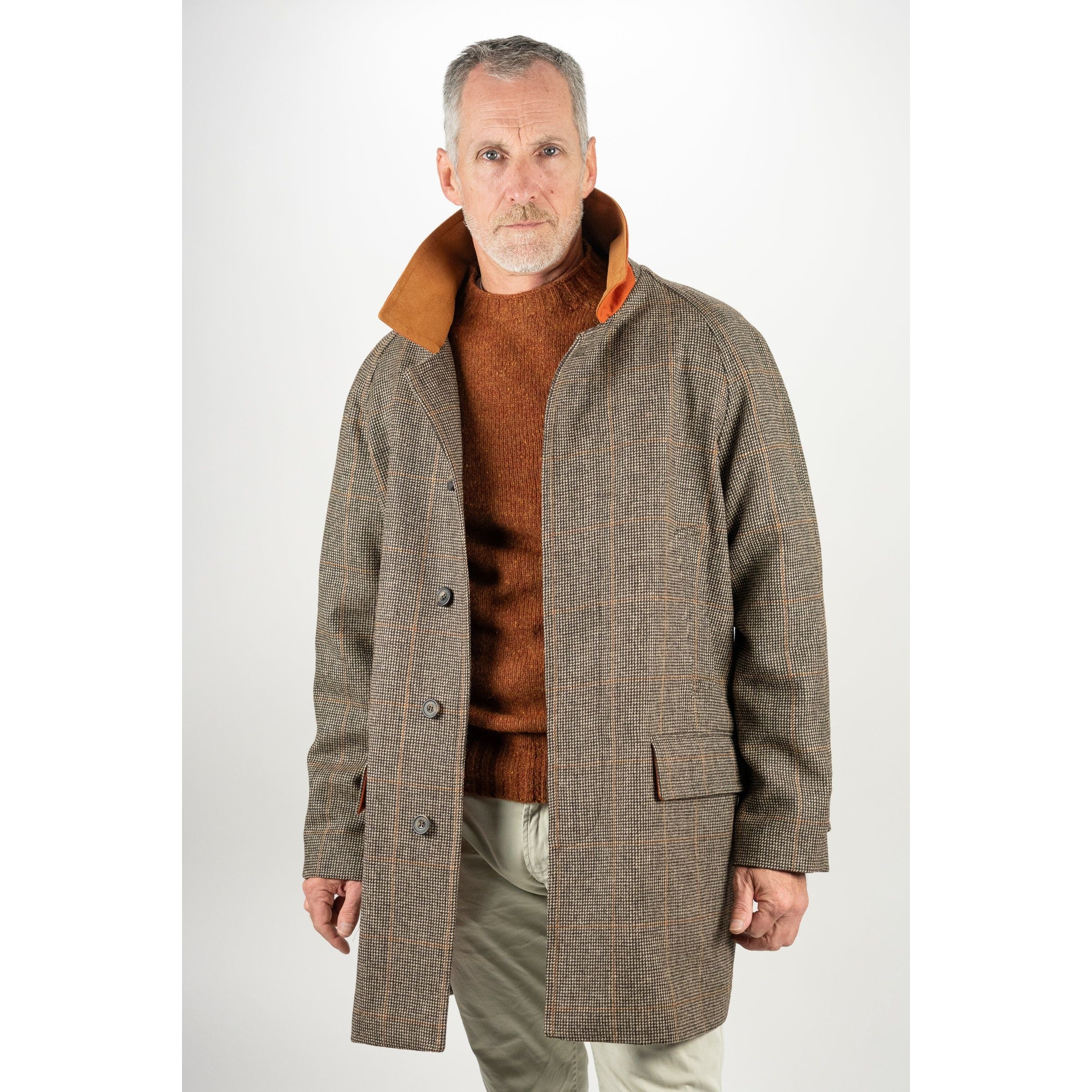 Chrysalis New Quantock Tweed Walking Coat