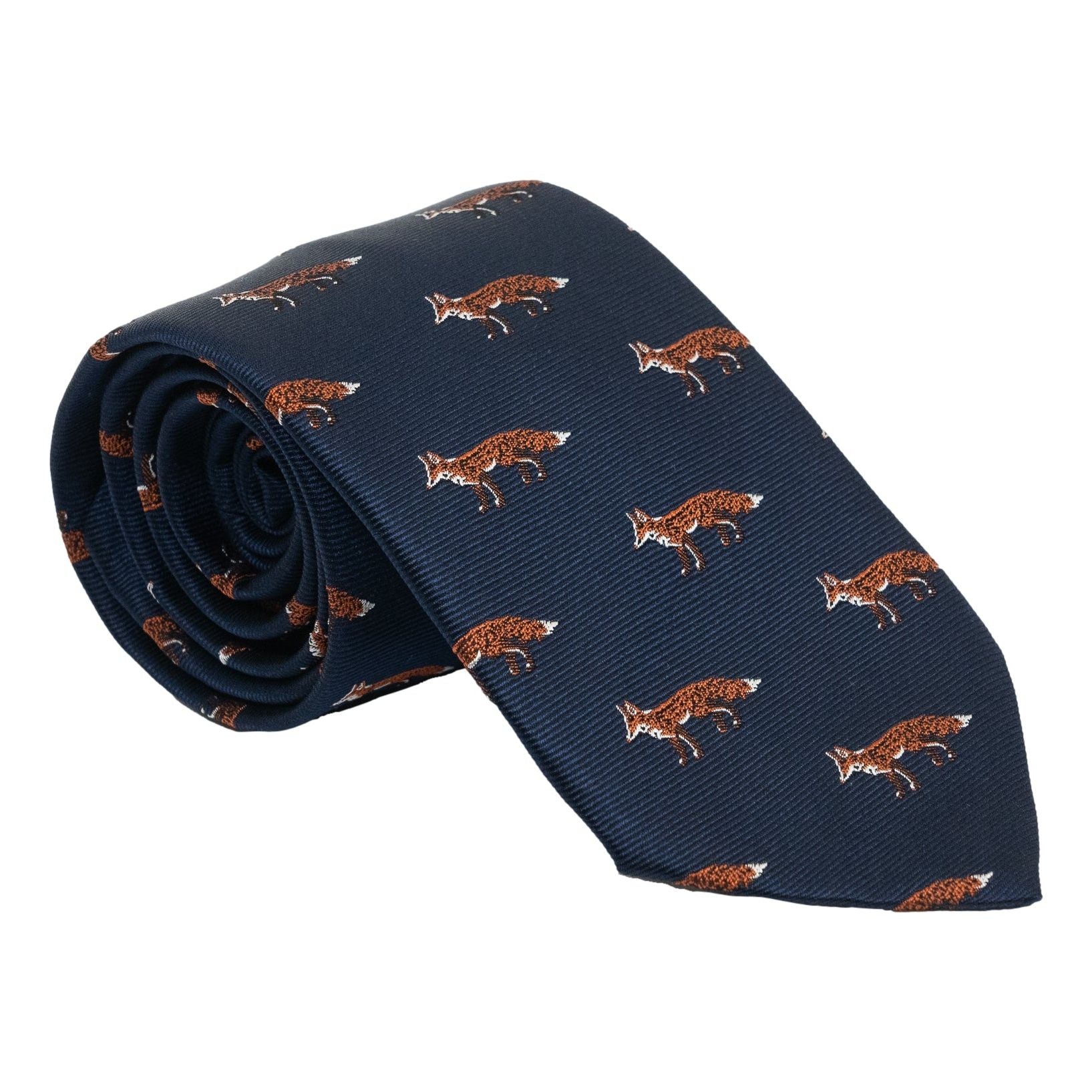 Fox Silk Tie