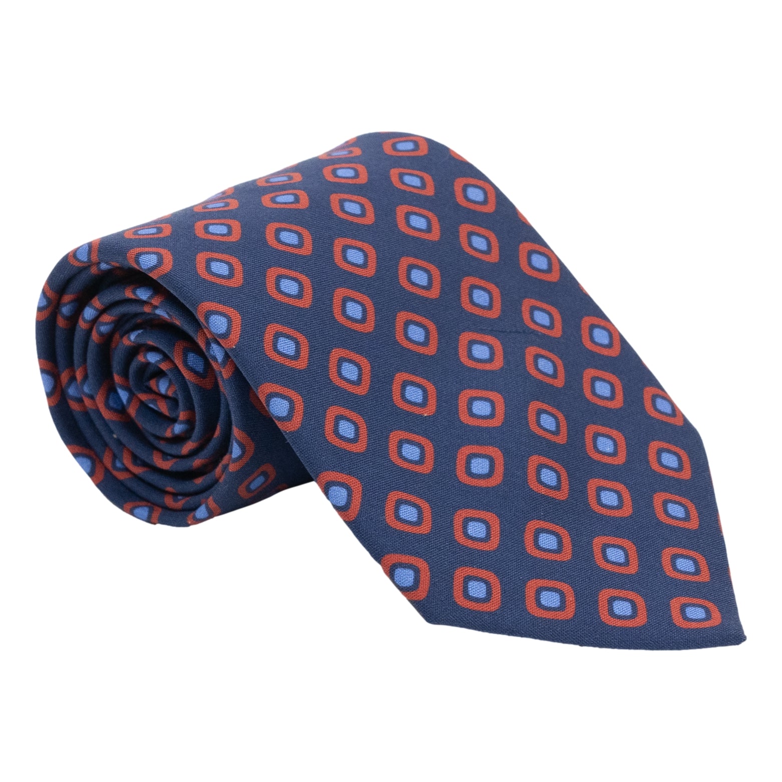 Trafalgar Motif Silk Tie