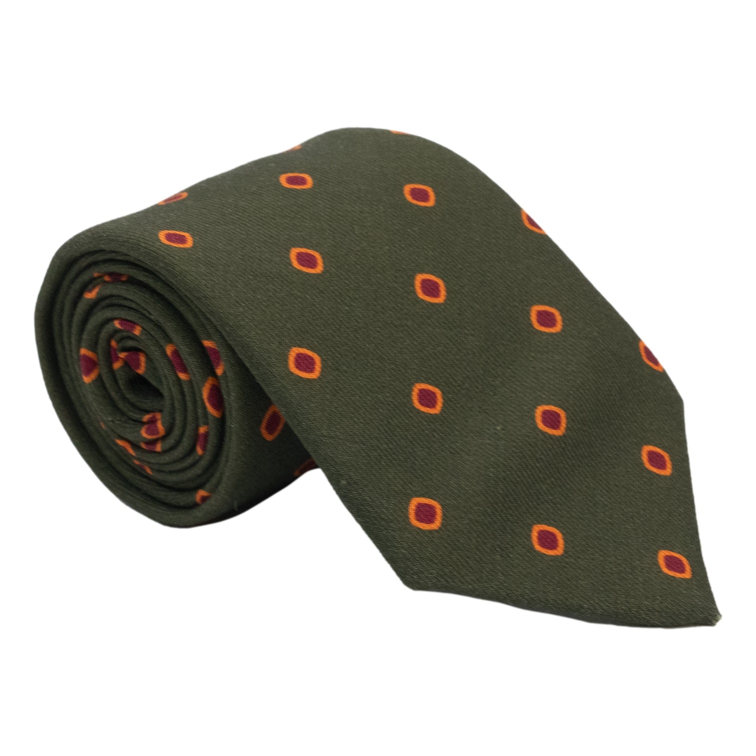 Surrey Diamond Motif Silk Tie