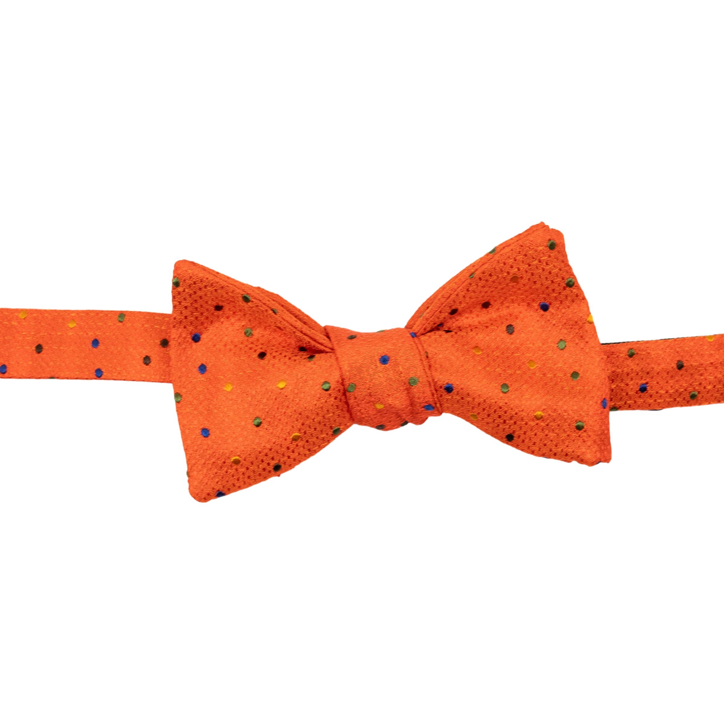 Multi Fun Dot Silk Bow Tie