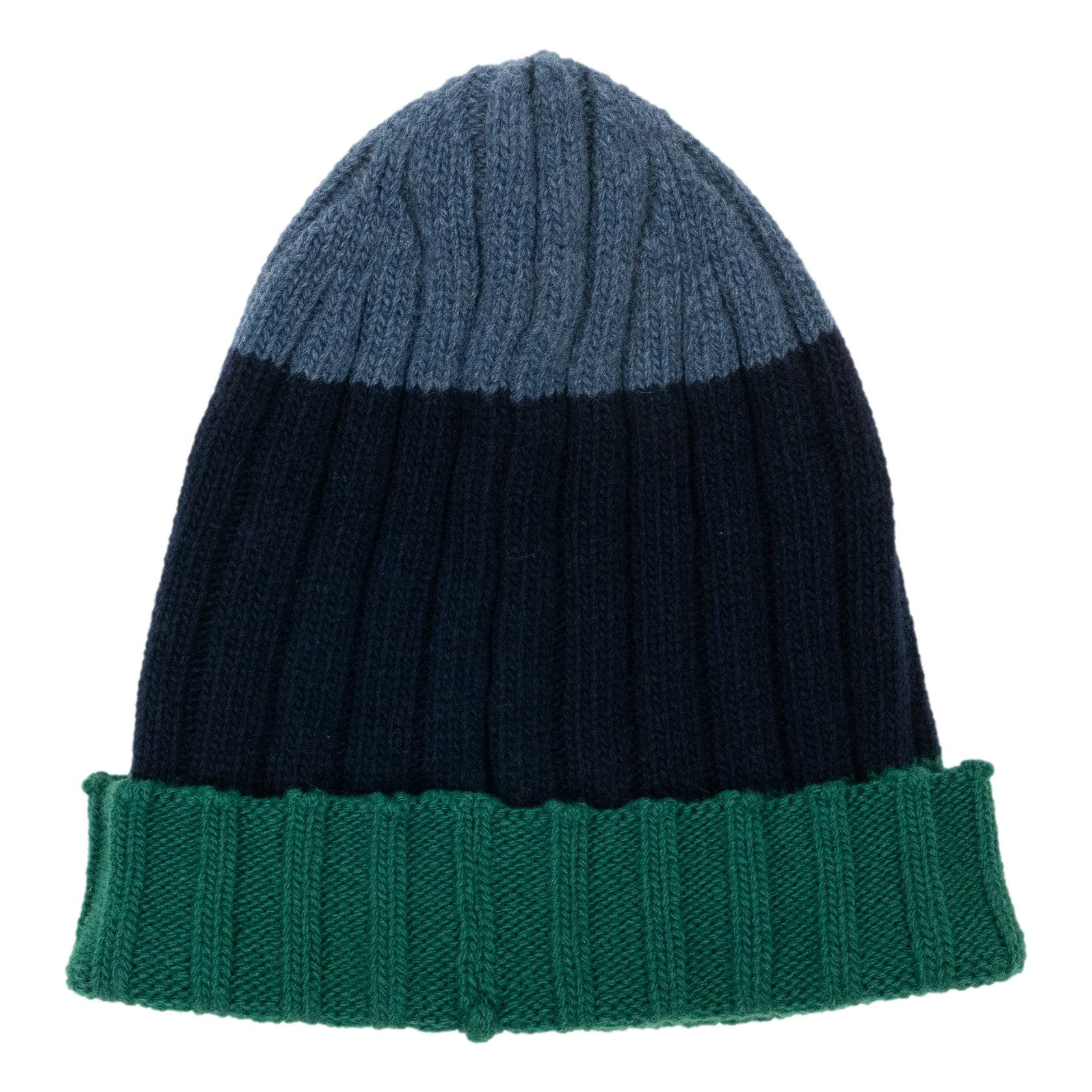 Italian Wool and Cashmere Knitted Beanie