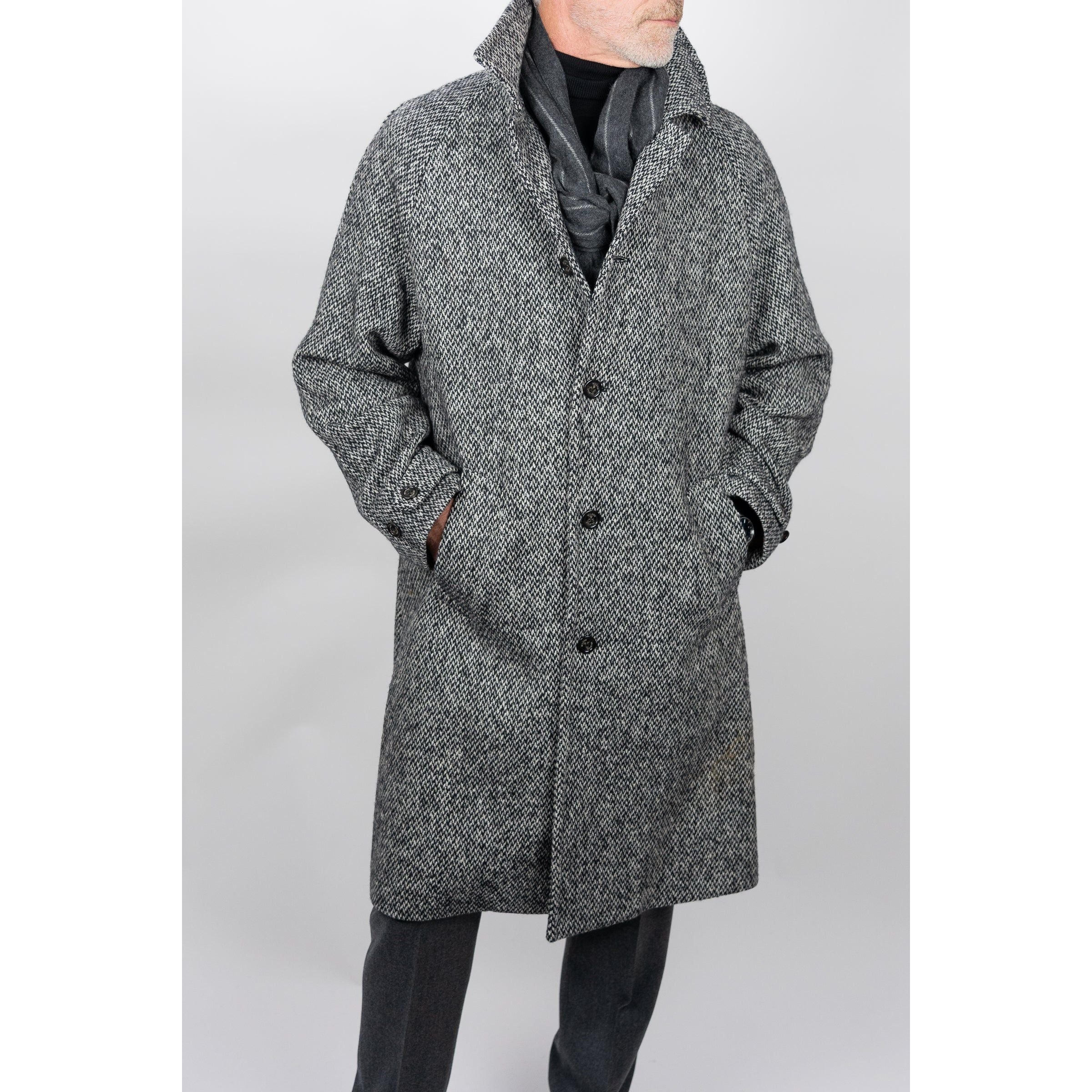 Valstar Vittorio Broken Twill Wool Overcoat