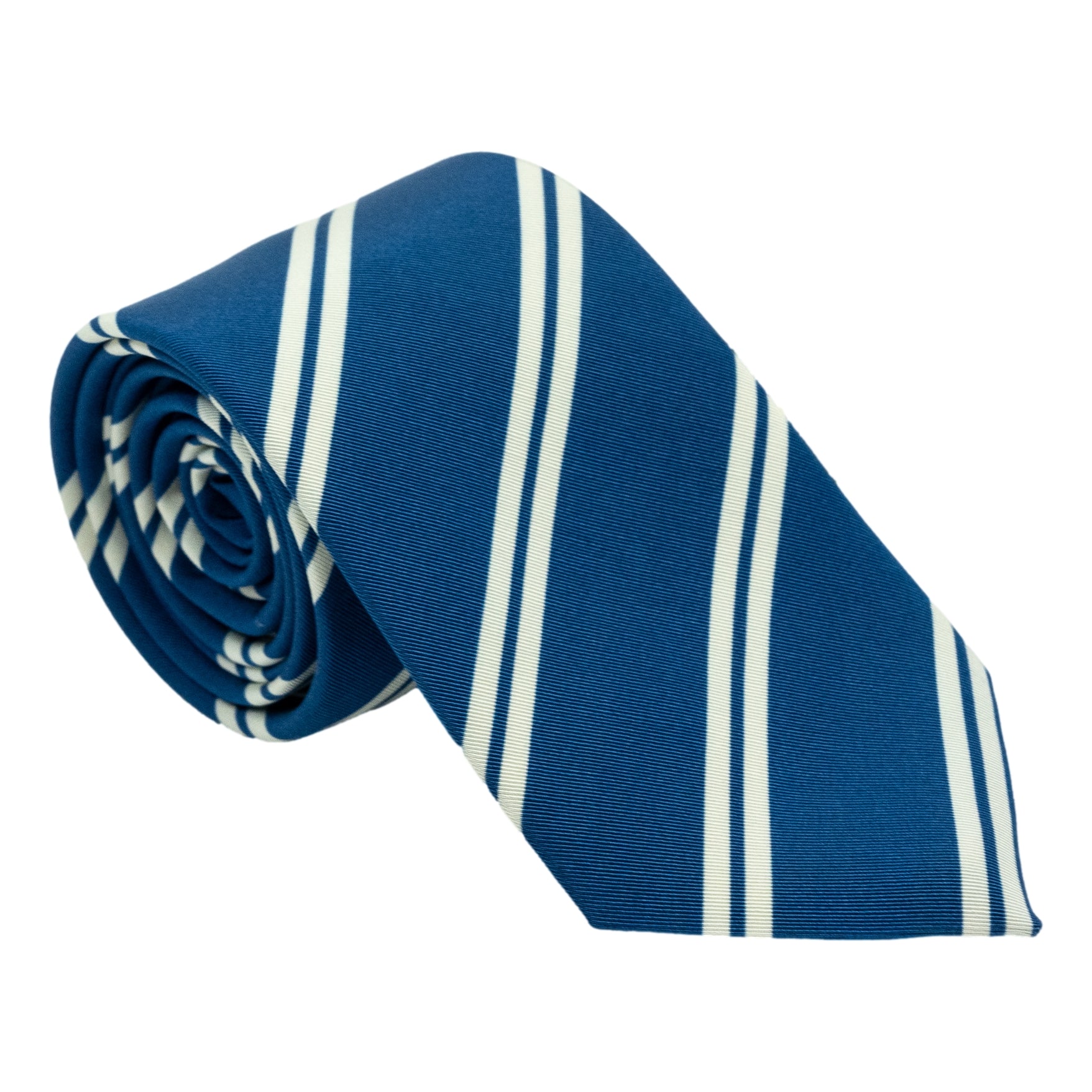 Double Stripe Irish Poplin Tie