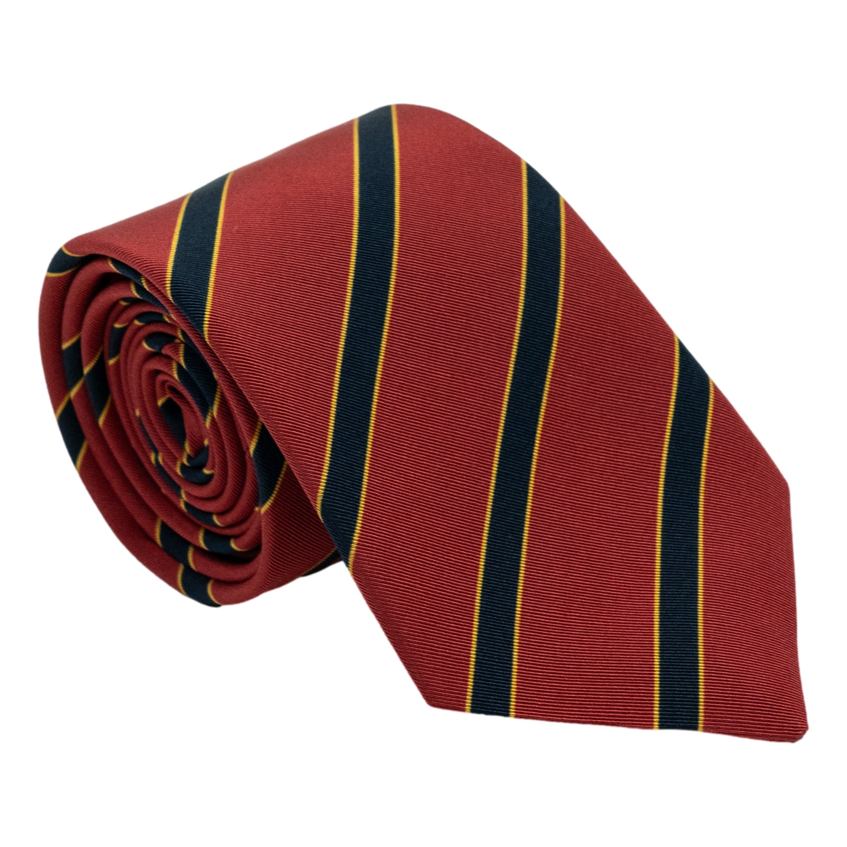 American Regimental Stripe Irish Poplin Tie