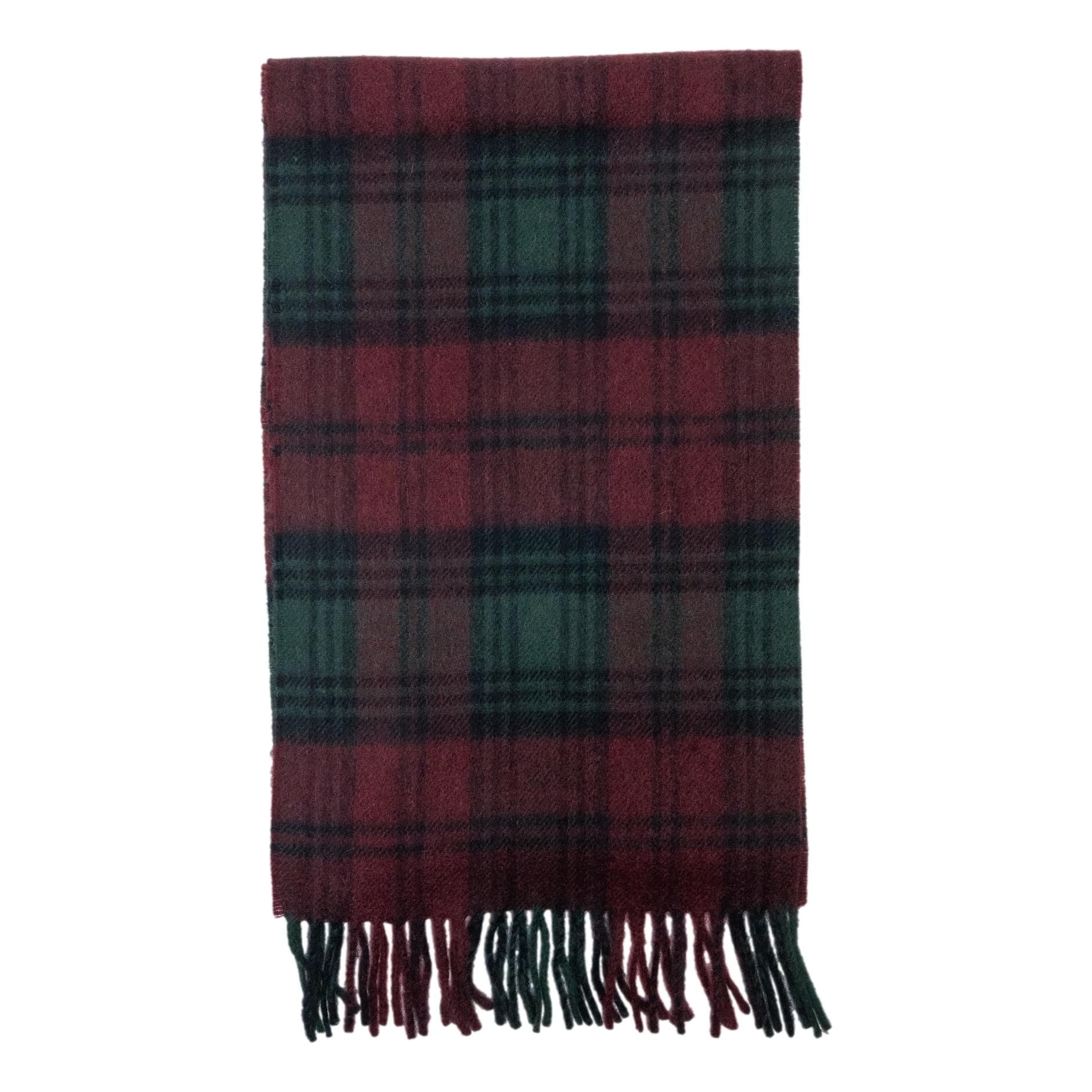 Classic 100% Plaid Cashmere Scarf