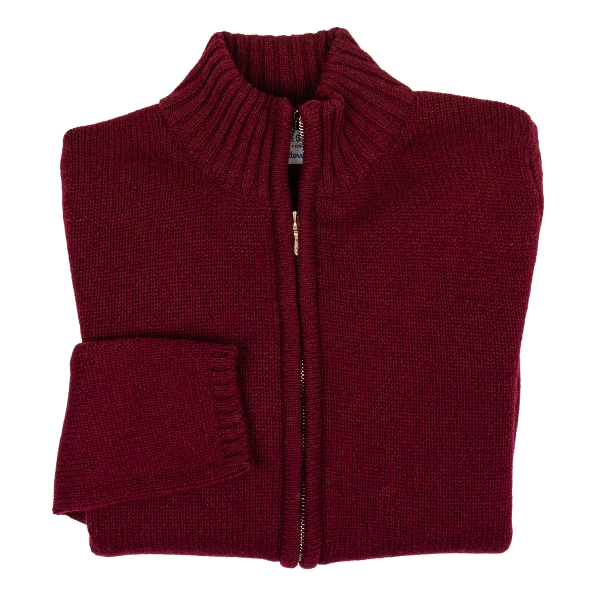 Zola High Neck Zipper Cashmere Sweater