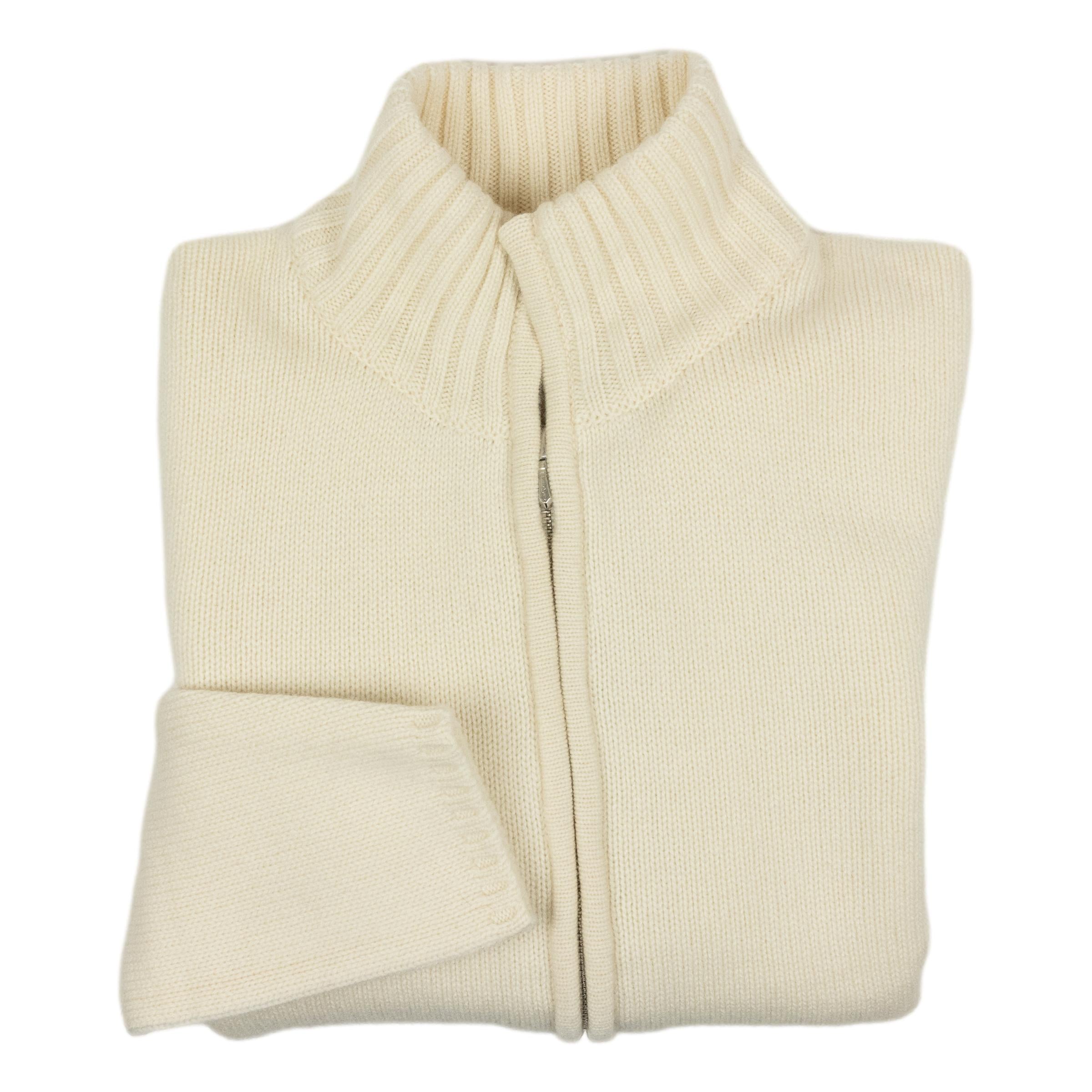 Zola High Neck Zipper Cashmere Sweater