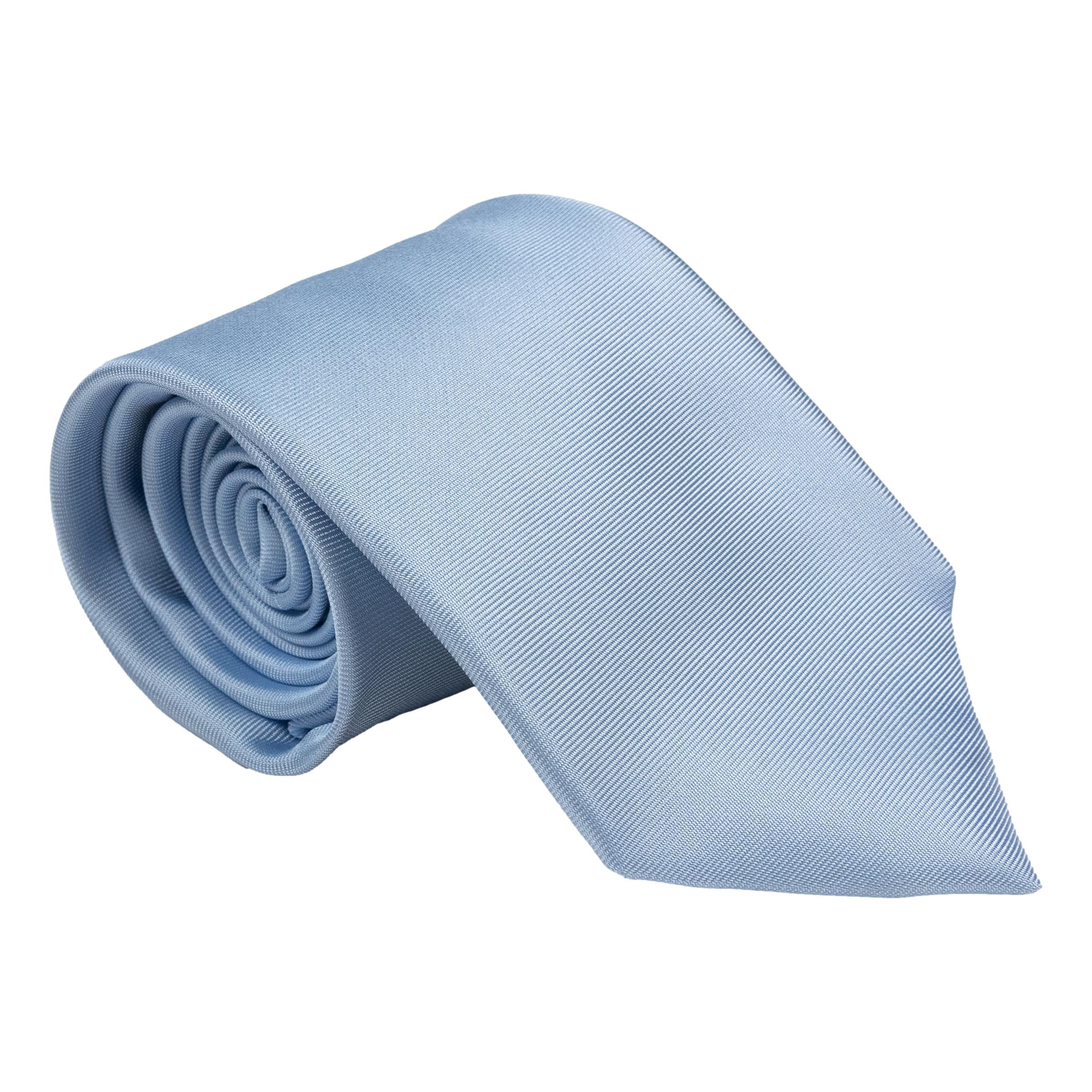 Solid Woven Silk Tie