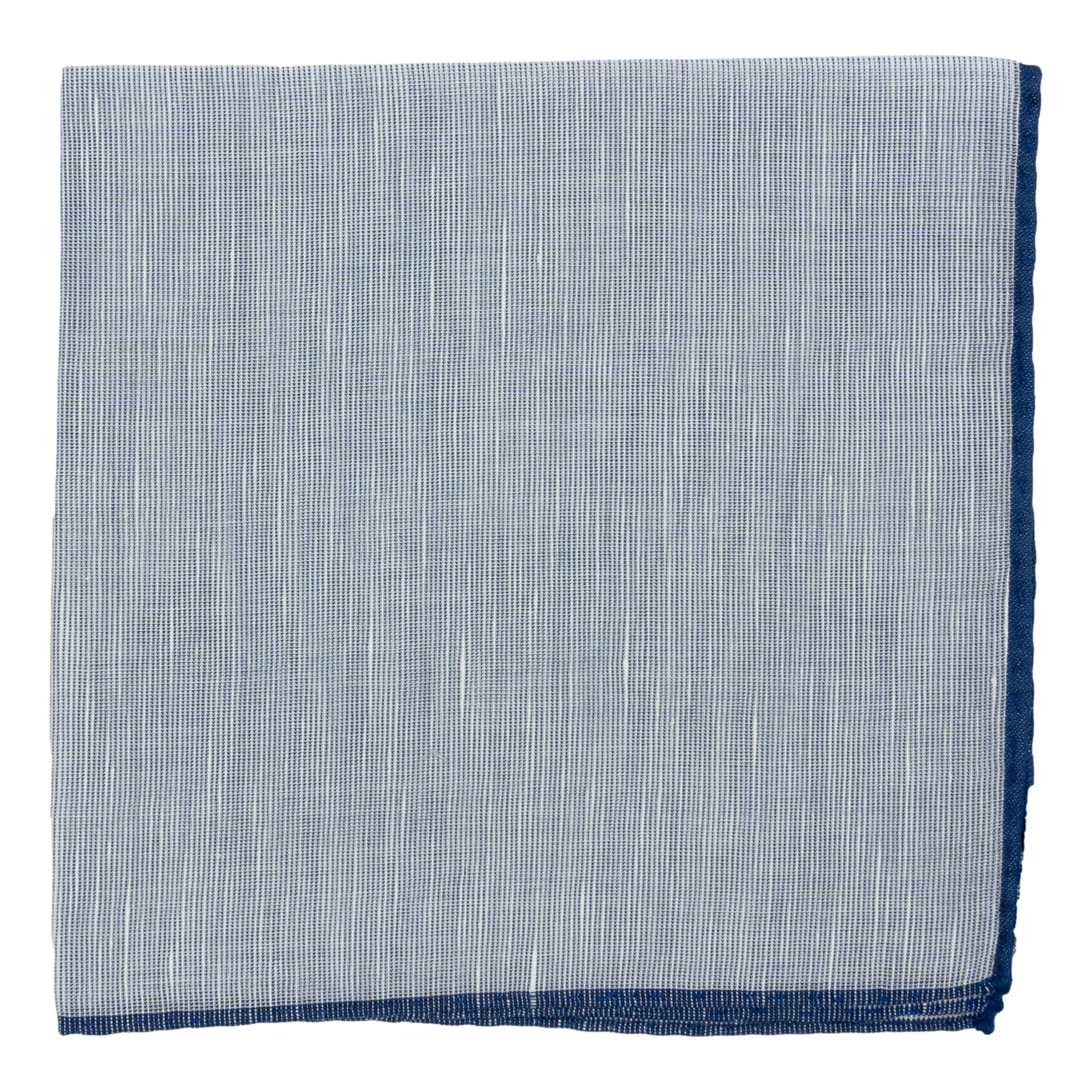 Cotton and Linen Blend Pocket Square