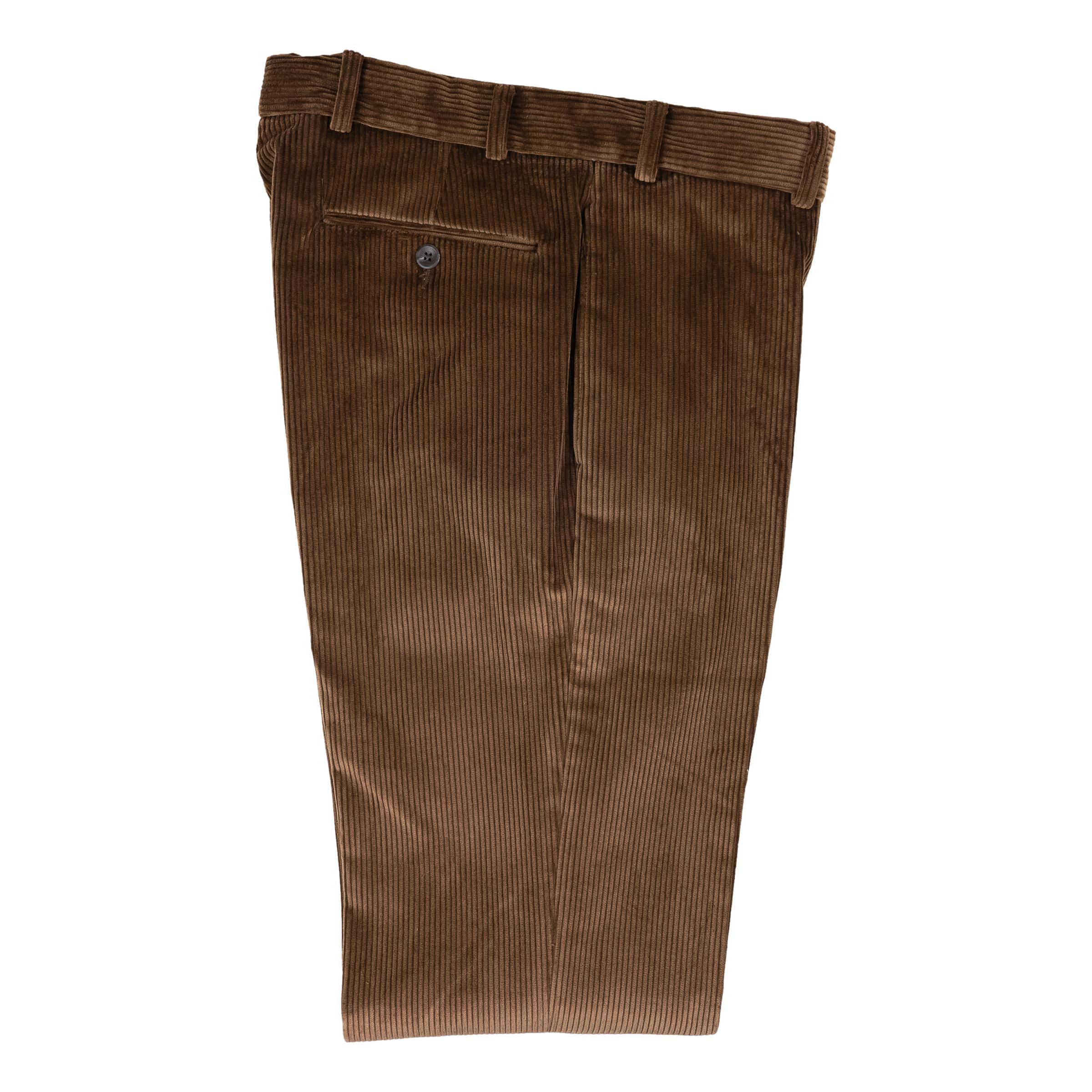 Corduroy Plain Front Trouser