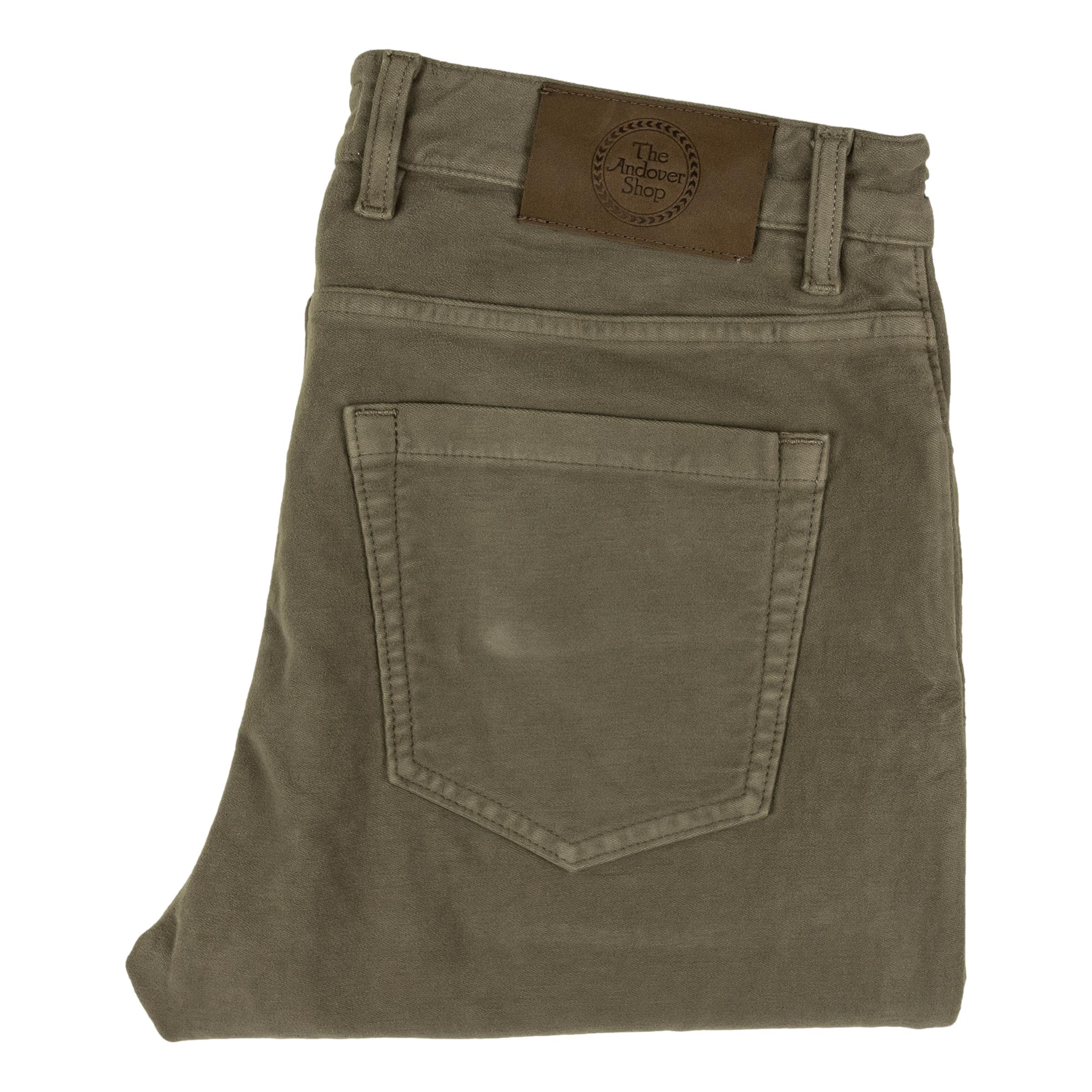 Chicago 5-Pocket Cotton Moleskin Trouser