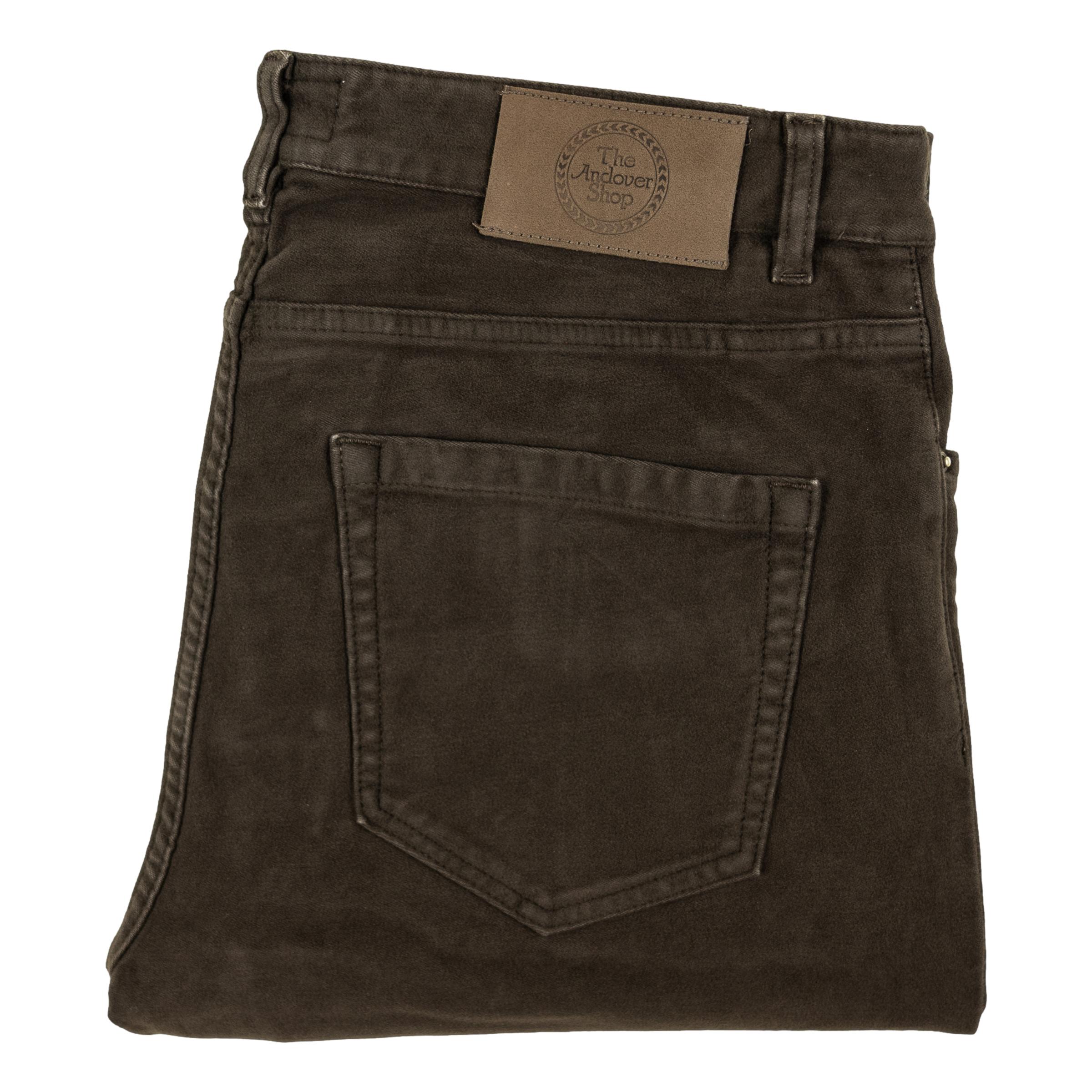 Chicago 5-Pocket Cotton Moleskin Trouser