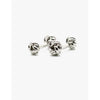 Silver Double Knot Cufflink