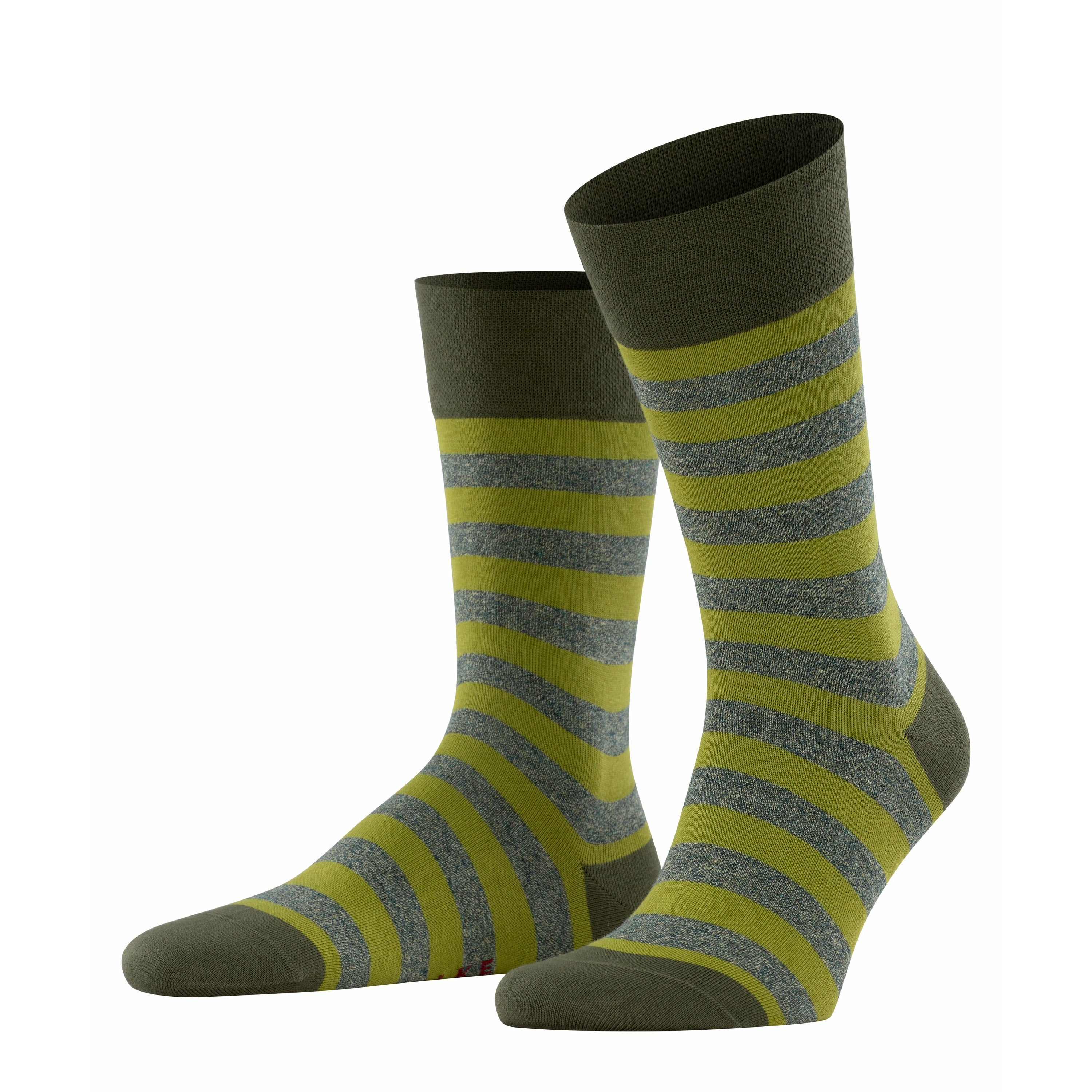 Sensitive Mapped Mid-Calf Dress Sock